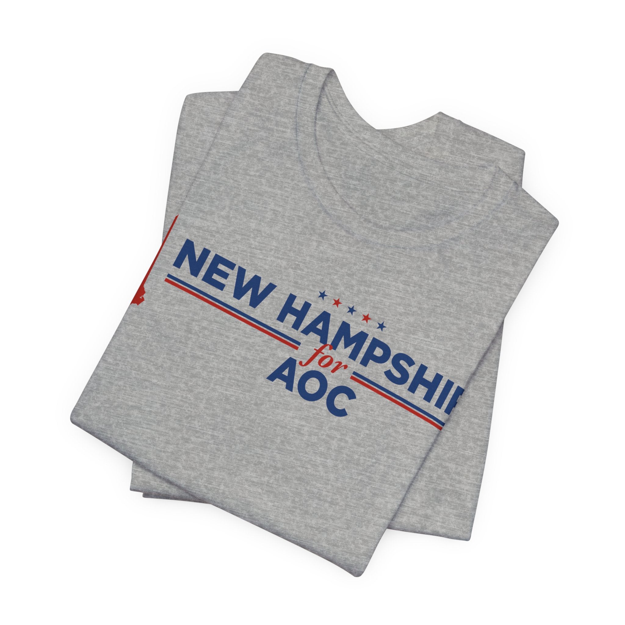 New Hampshire for AOC for President Campaign T-Shirt 2028