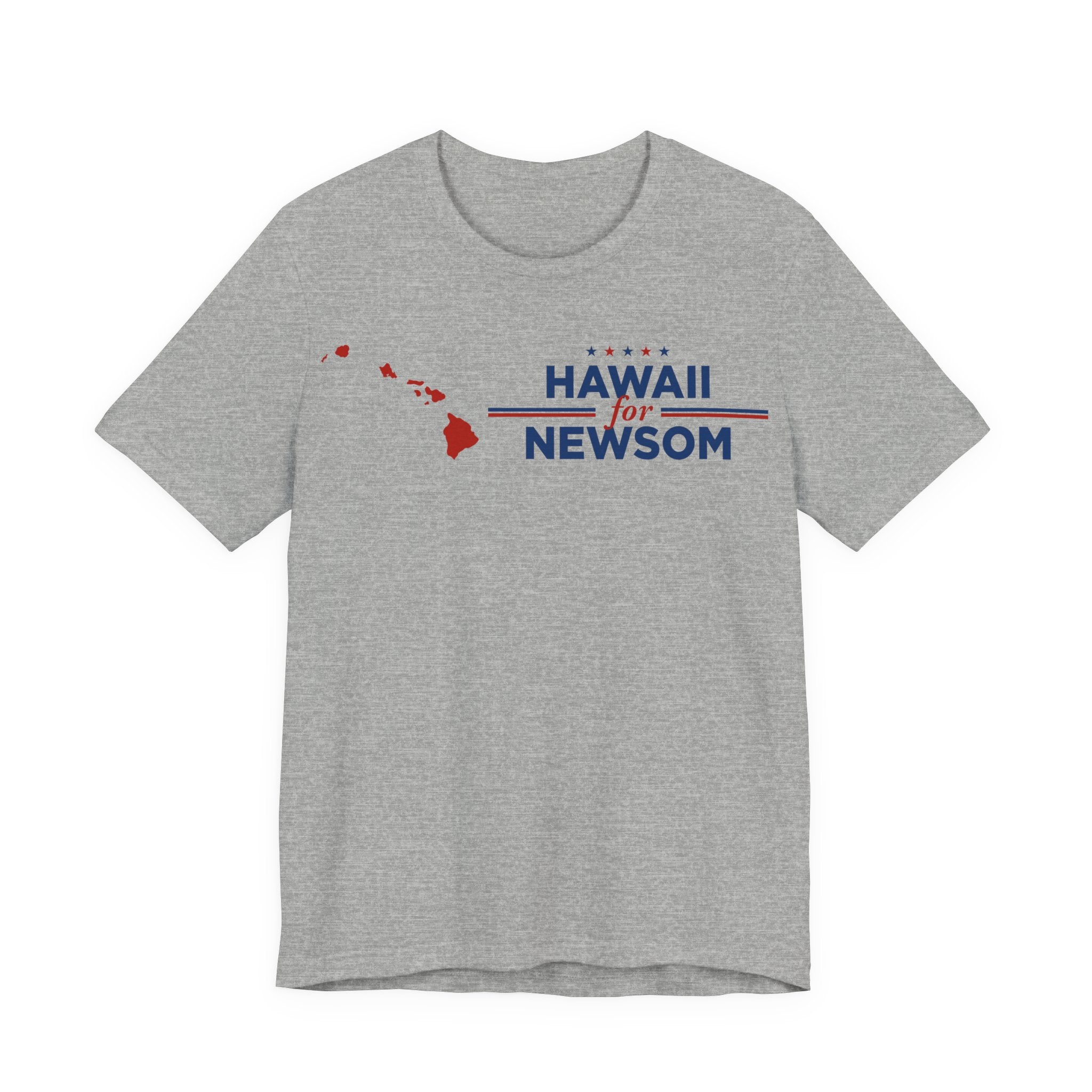Hawaii for Gavin Newsom for President Campaign T-Shirt 2028
