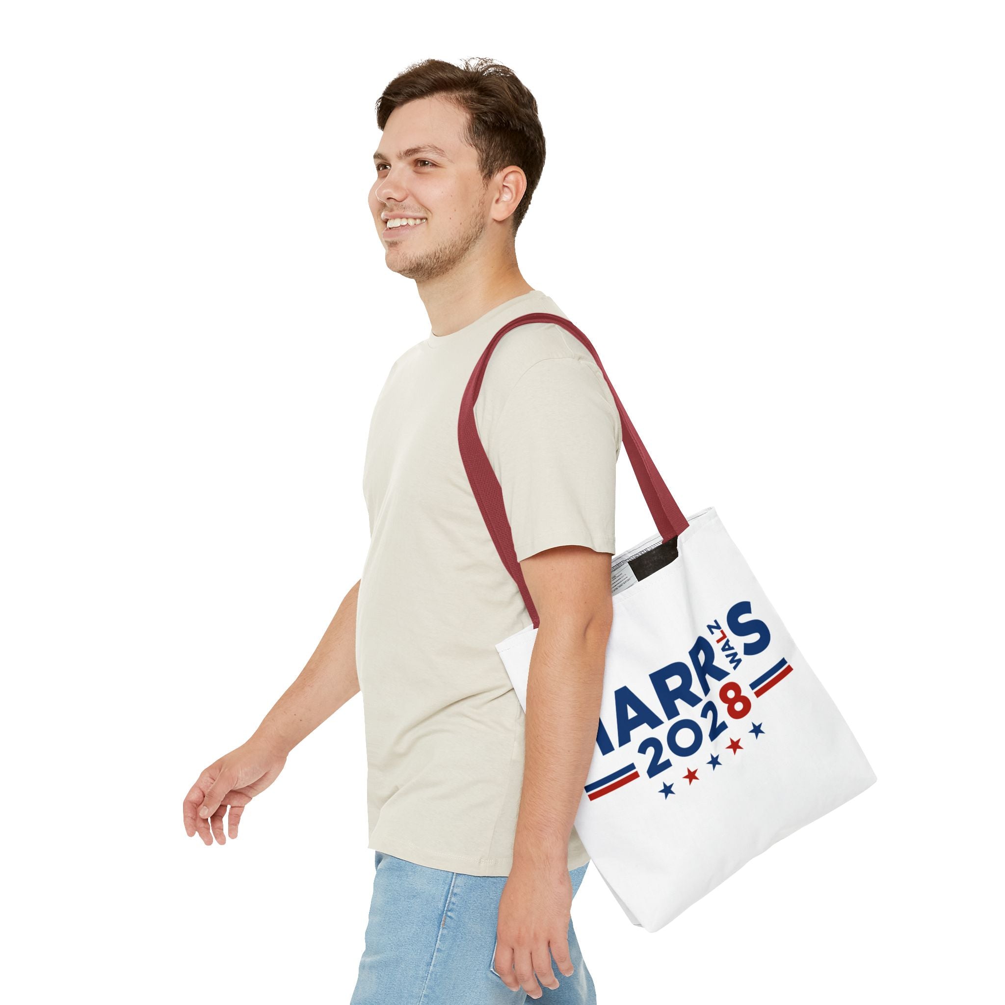 Kamala Harris Tim Walz 2028 Campaign Tote Bag – Political Election Support Grocery/Everyday Tote