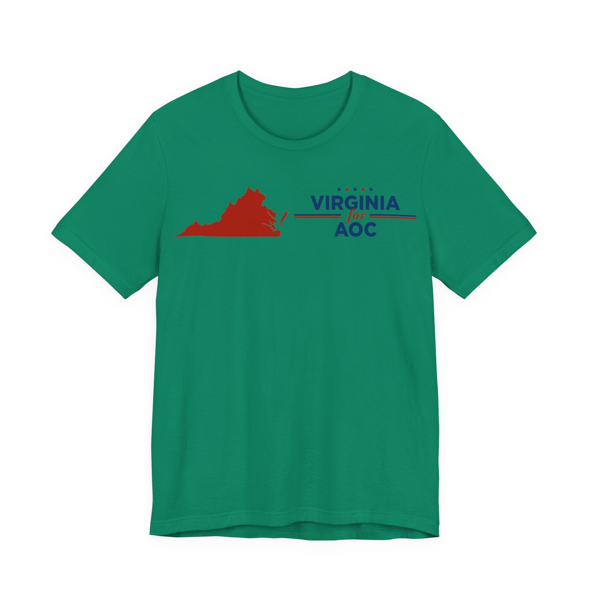 Virginia for AOC for President Campaign T-Shirt 2028