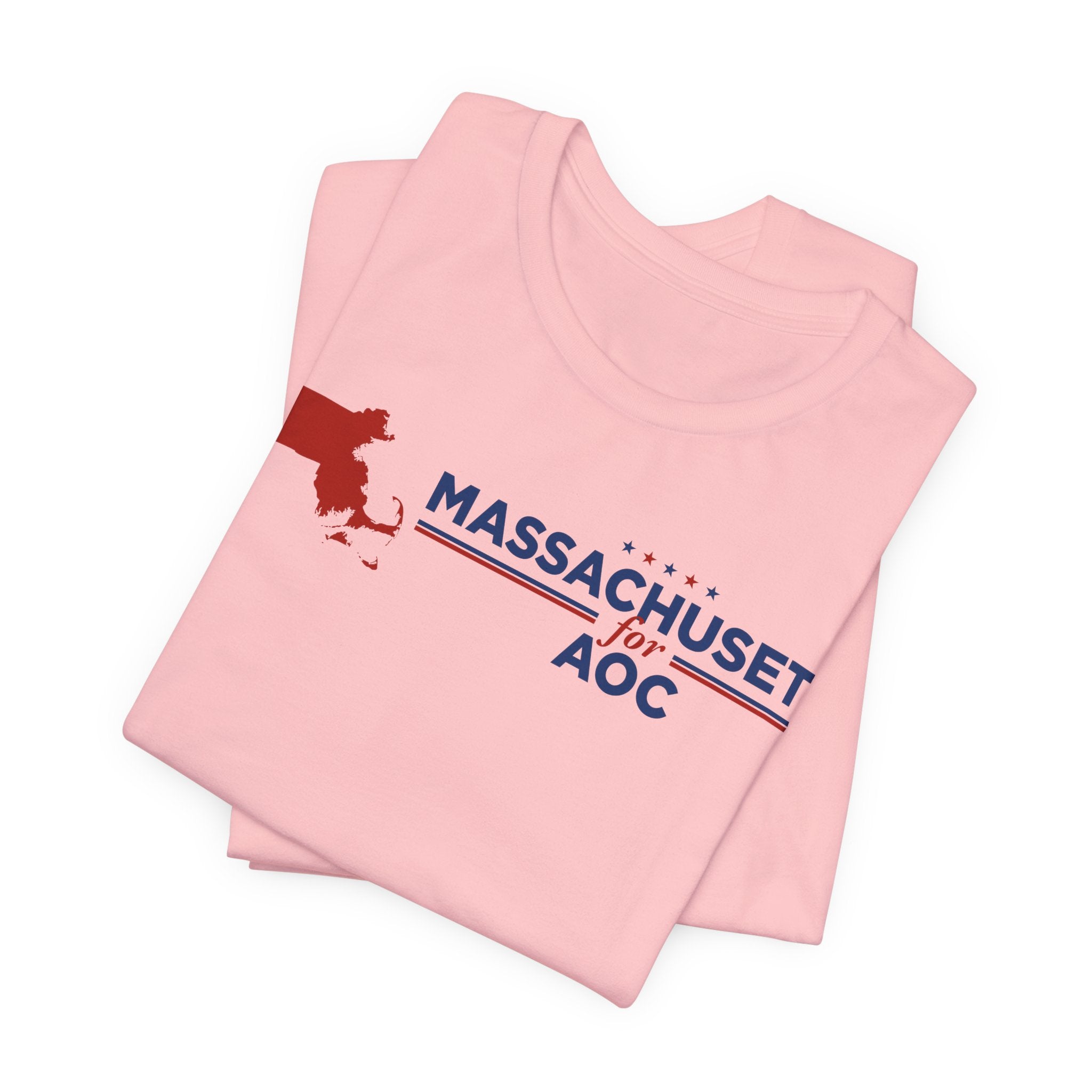 Massachusetts for AOC for President Campaign T-Shirt 2028