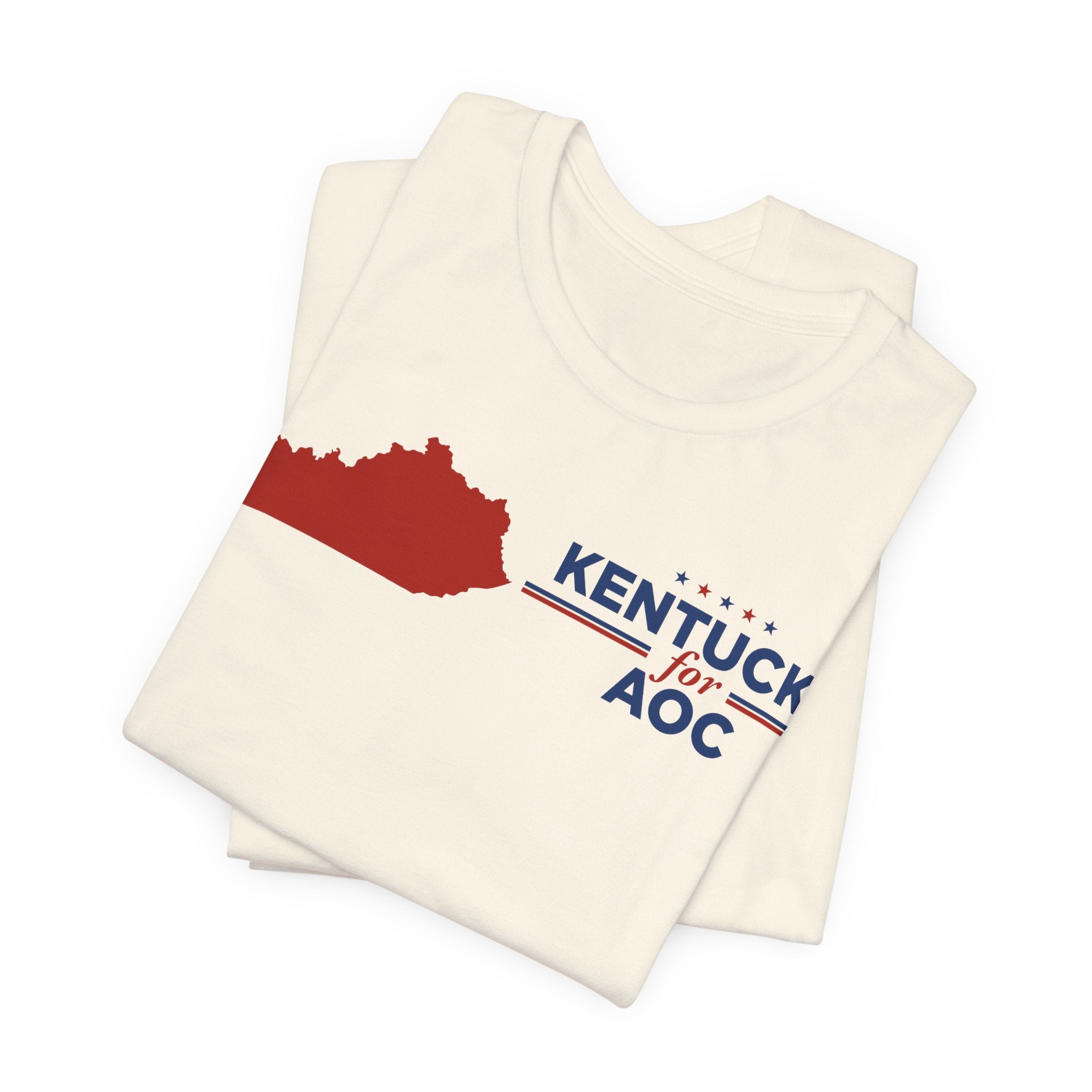 Kentucky for AOC for President Campaign T-Shirt 2028