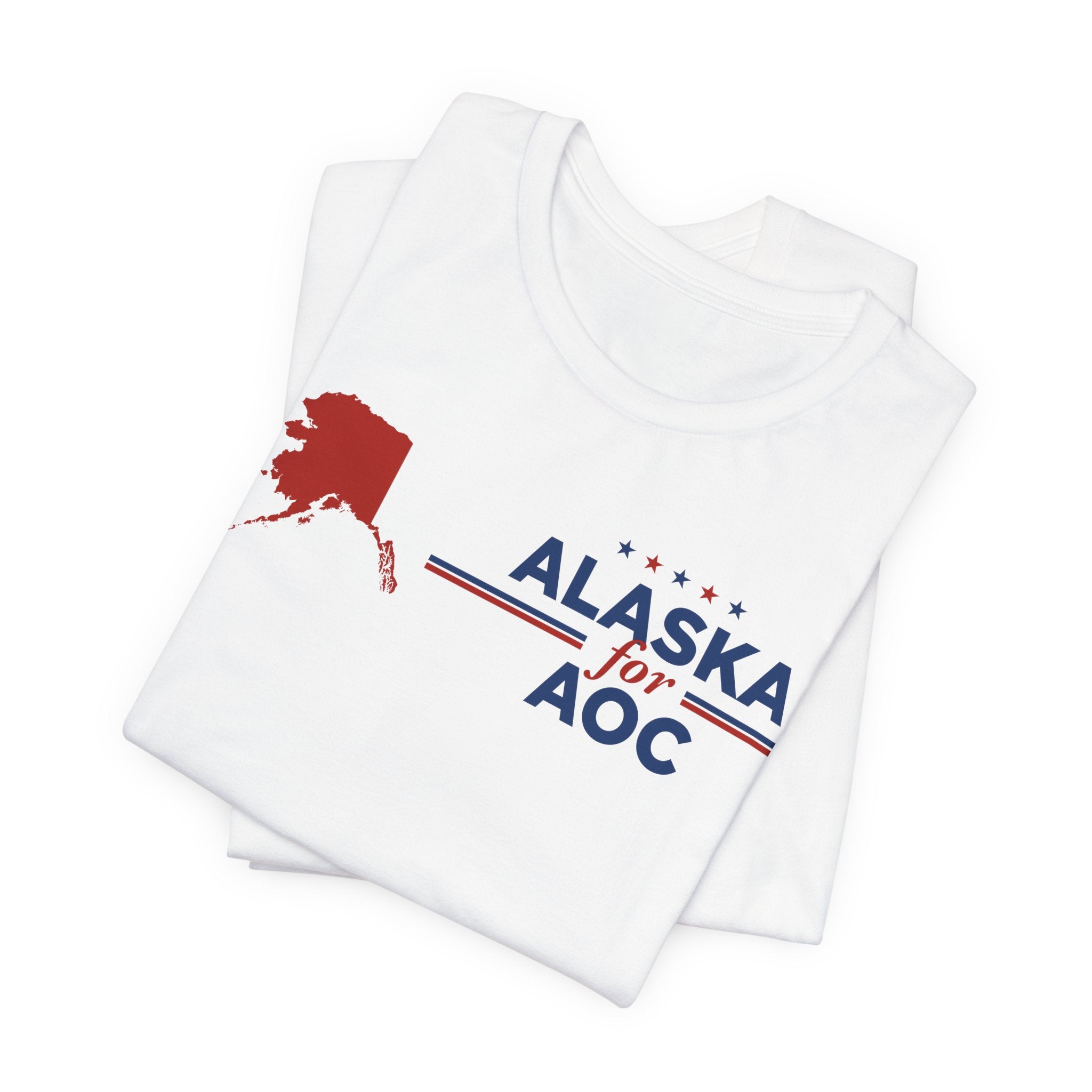 Alaska for AOC for President Campaign T-Shirt 2028
