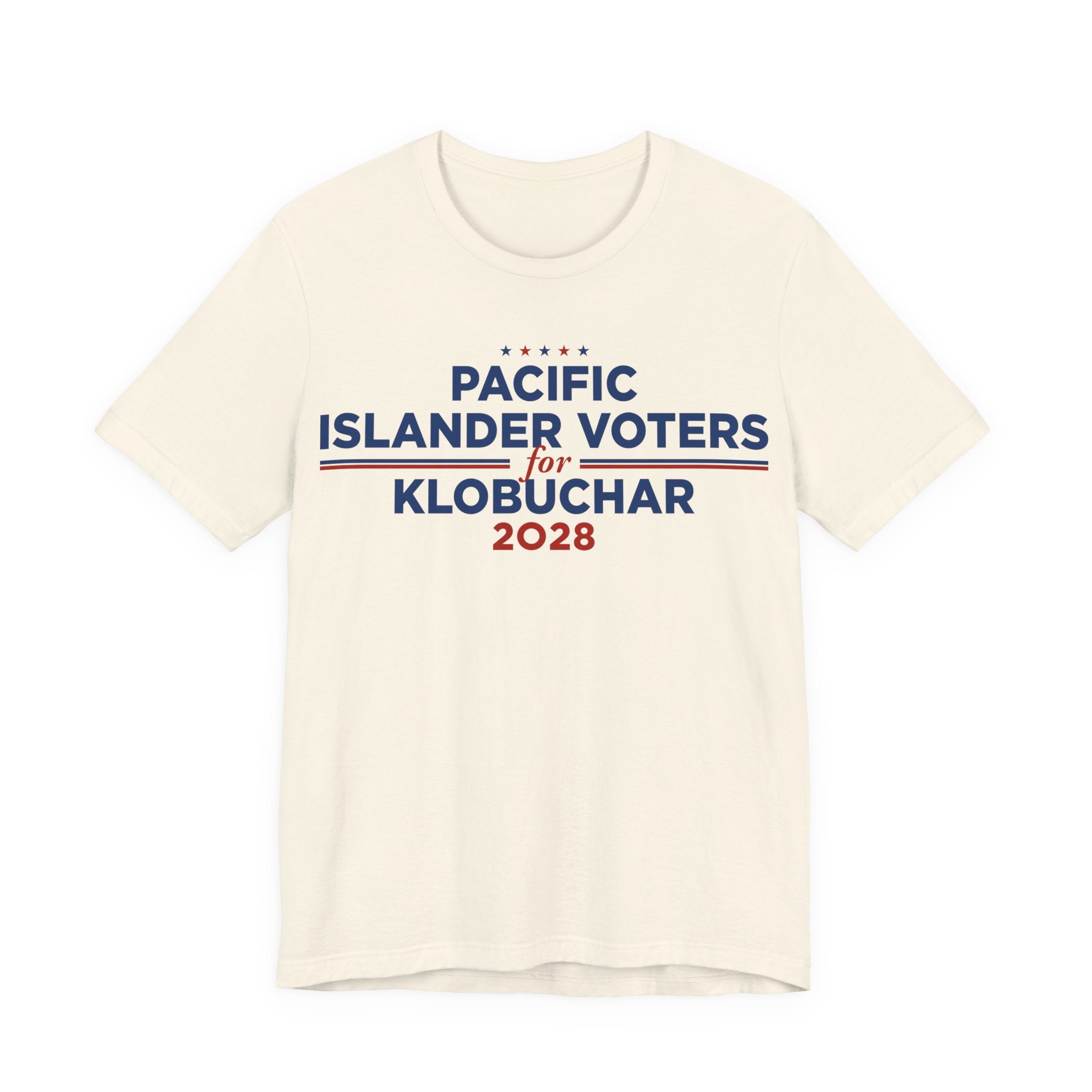 Pacific Islander Voters for Amy Klobuchar for President Campaign T-Shirt 2028