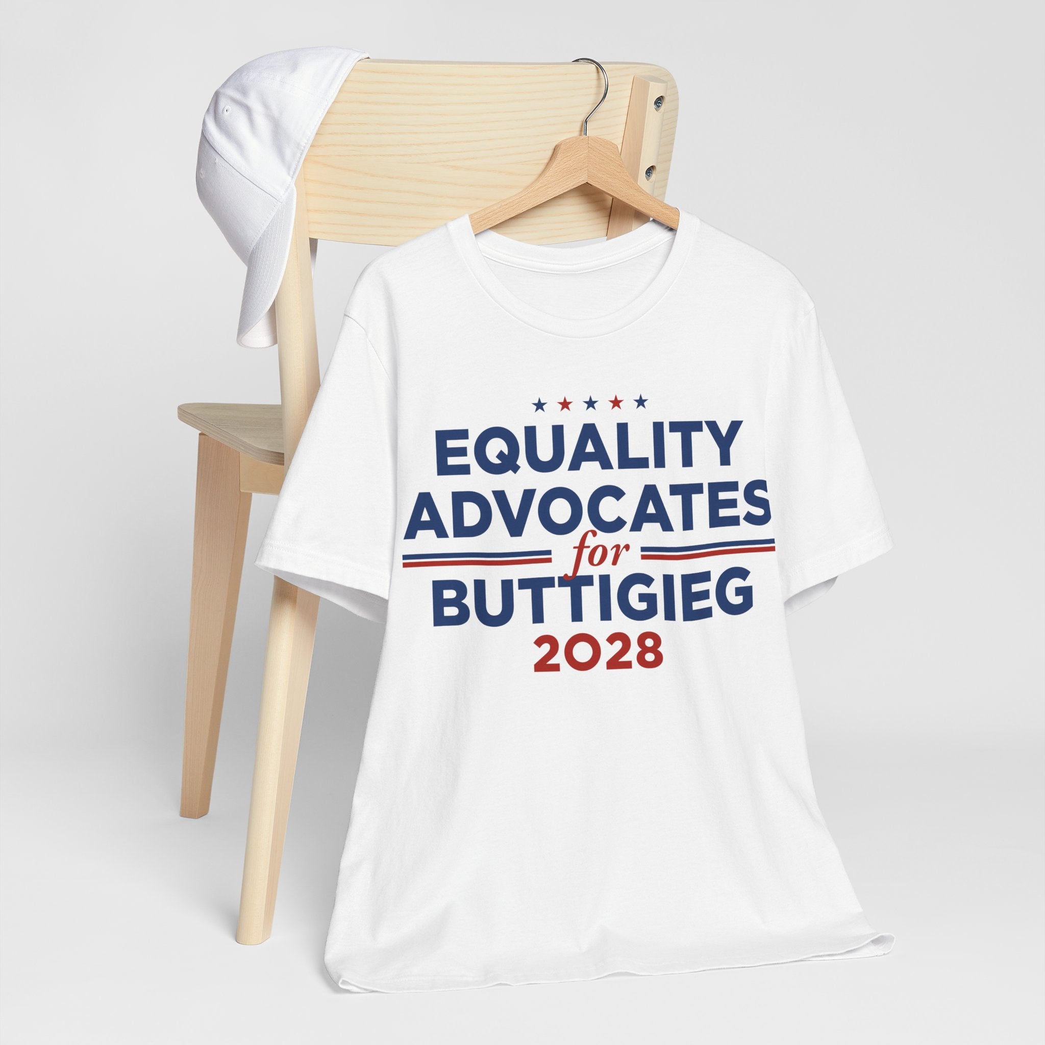 Equality Advocates for Pete Buttigieg for President Campaign T-Shirt 2028