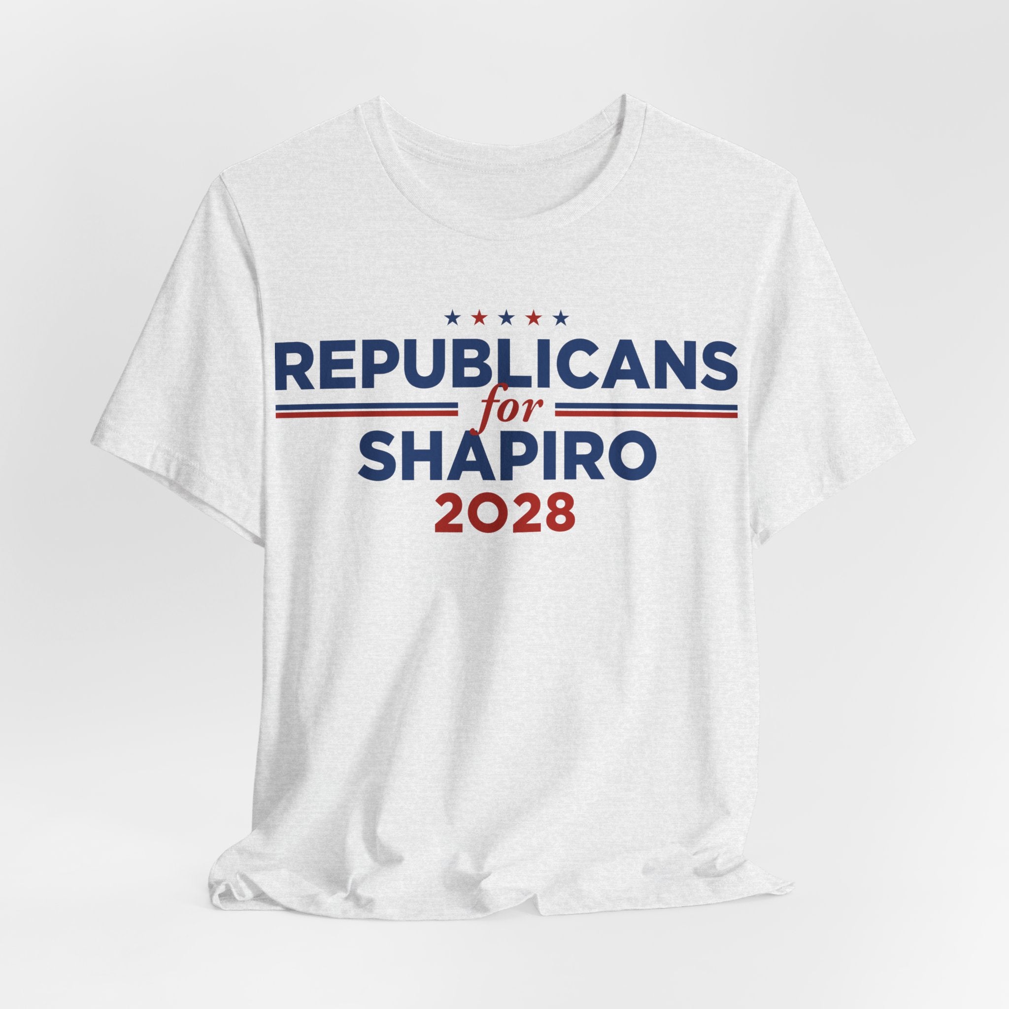 Republicans for Josh Shapiro for President Campaign T-Shirt 2028