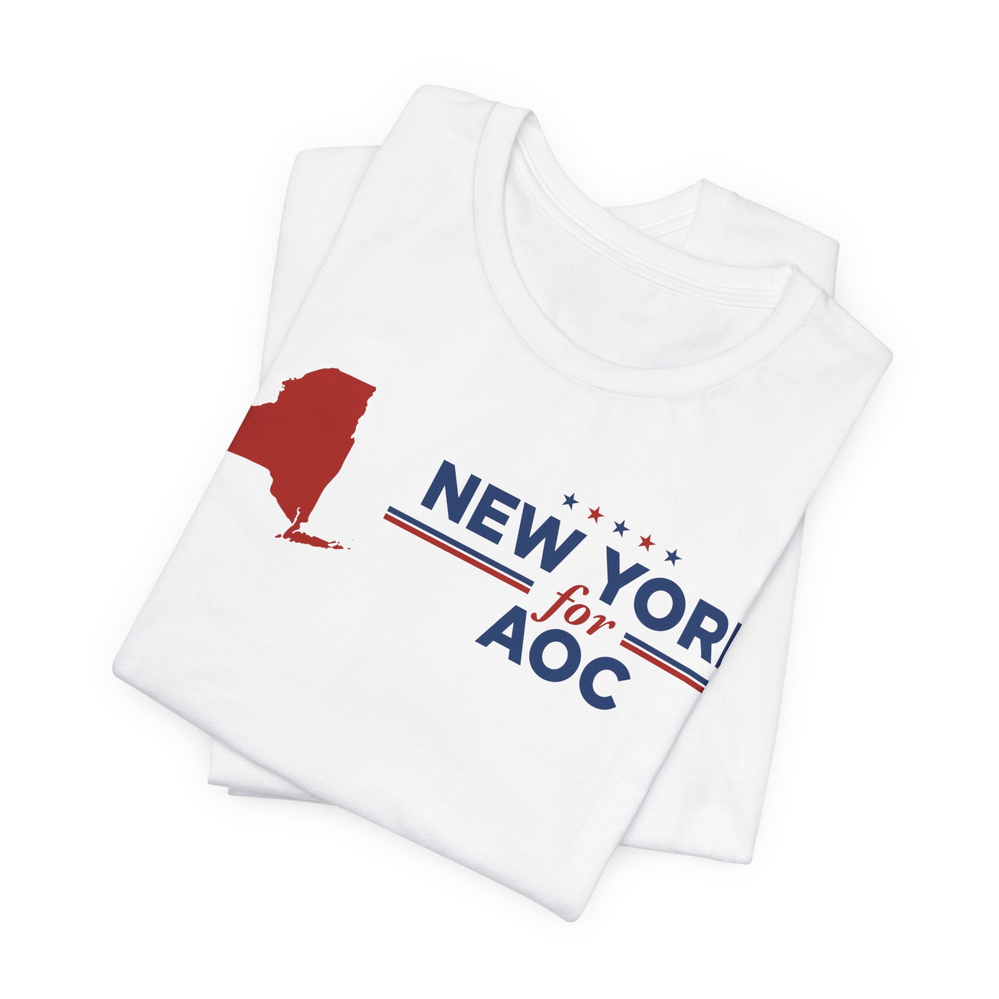 New York for AOC for President Campaign T-Shirt 2028