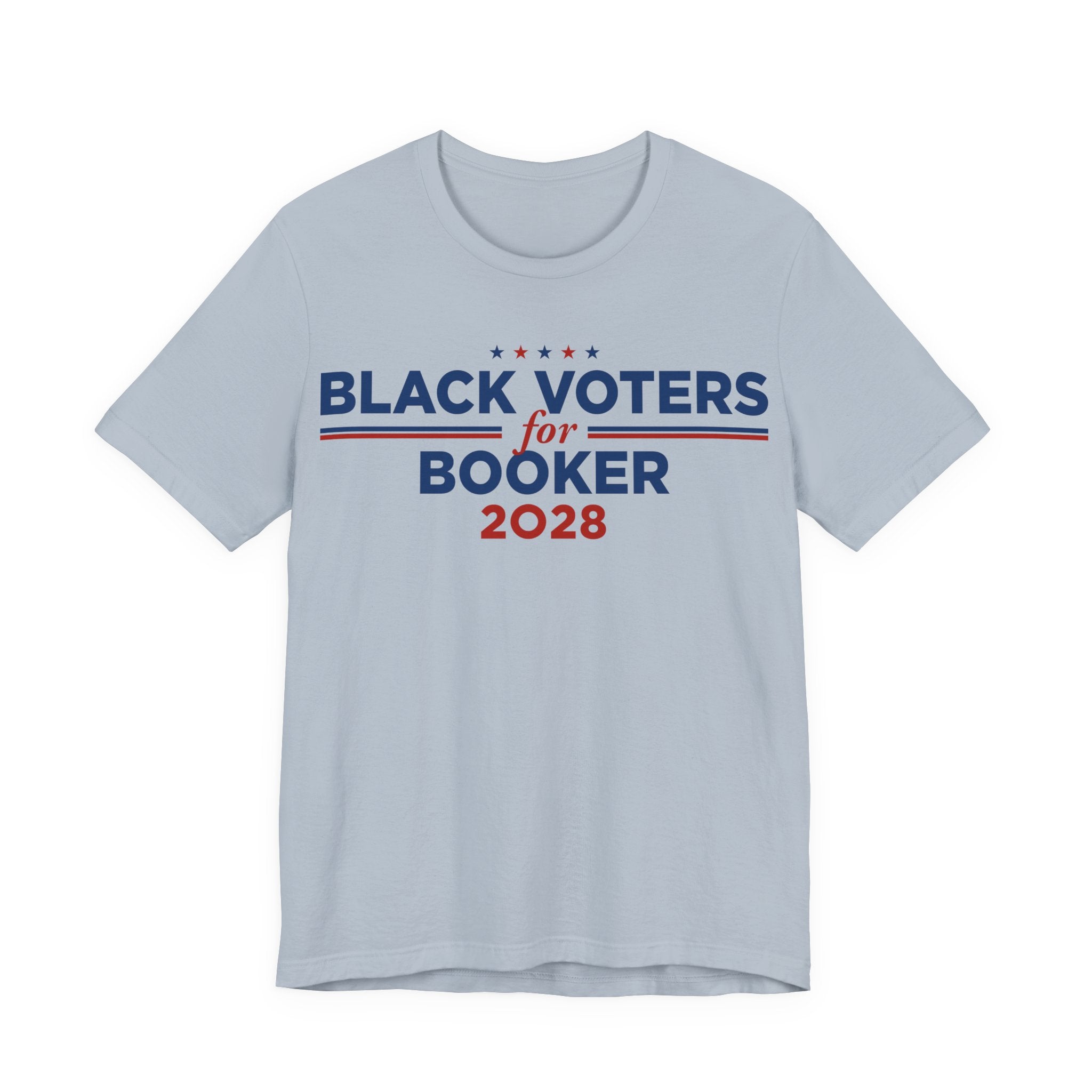 Black Voters for Cory Booker Campaign T-Shirt for President 2028