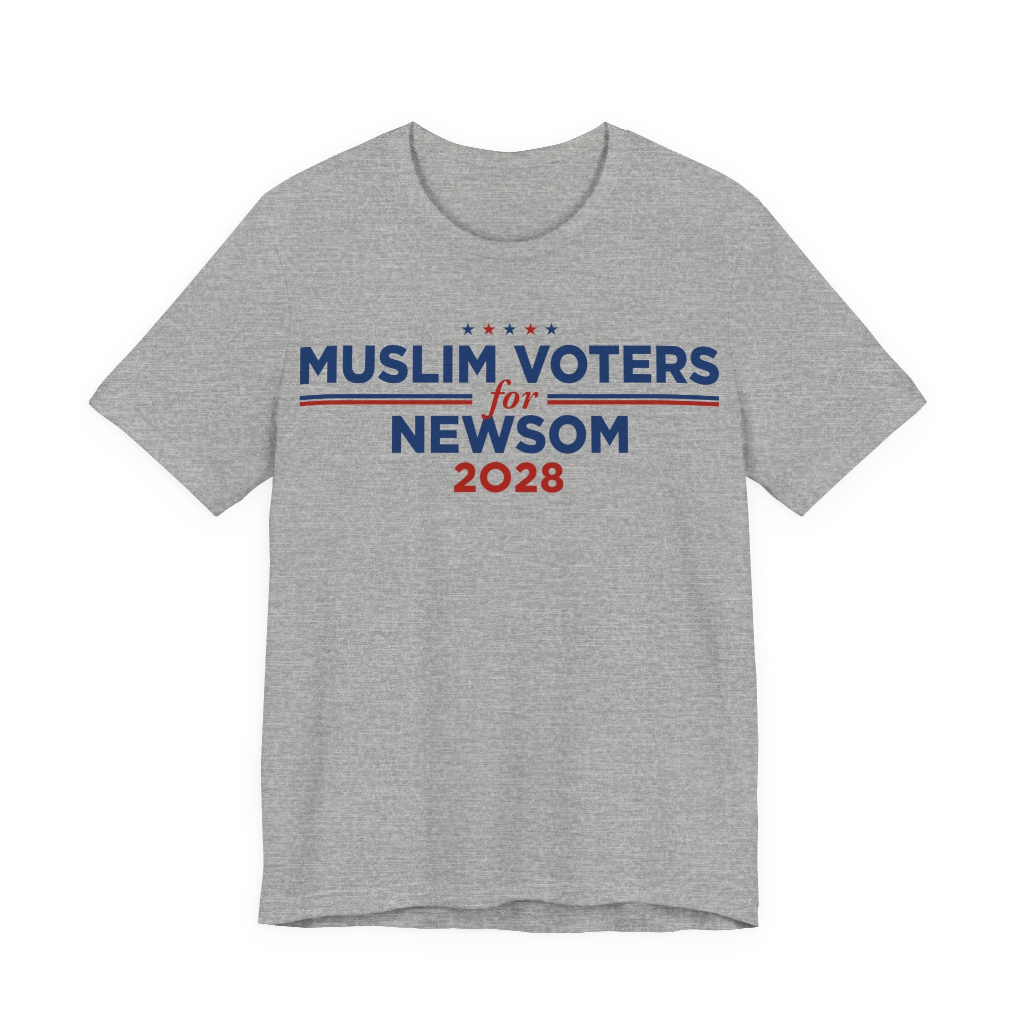 Muslim Voters for Gavin Newsom for President Campaign T-Shirt 2028