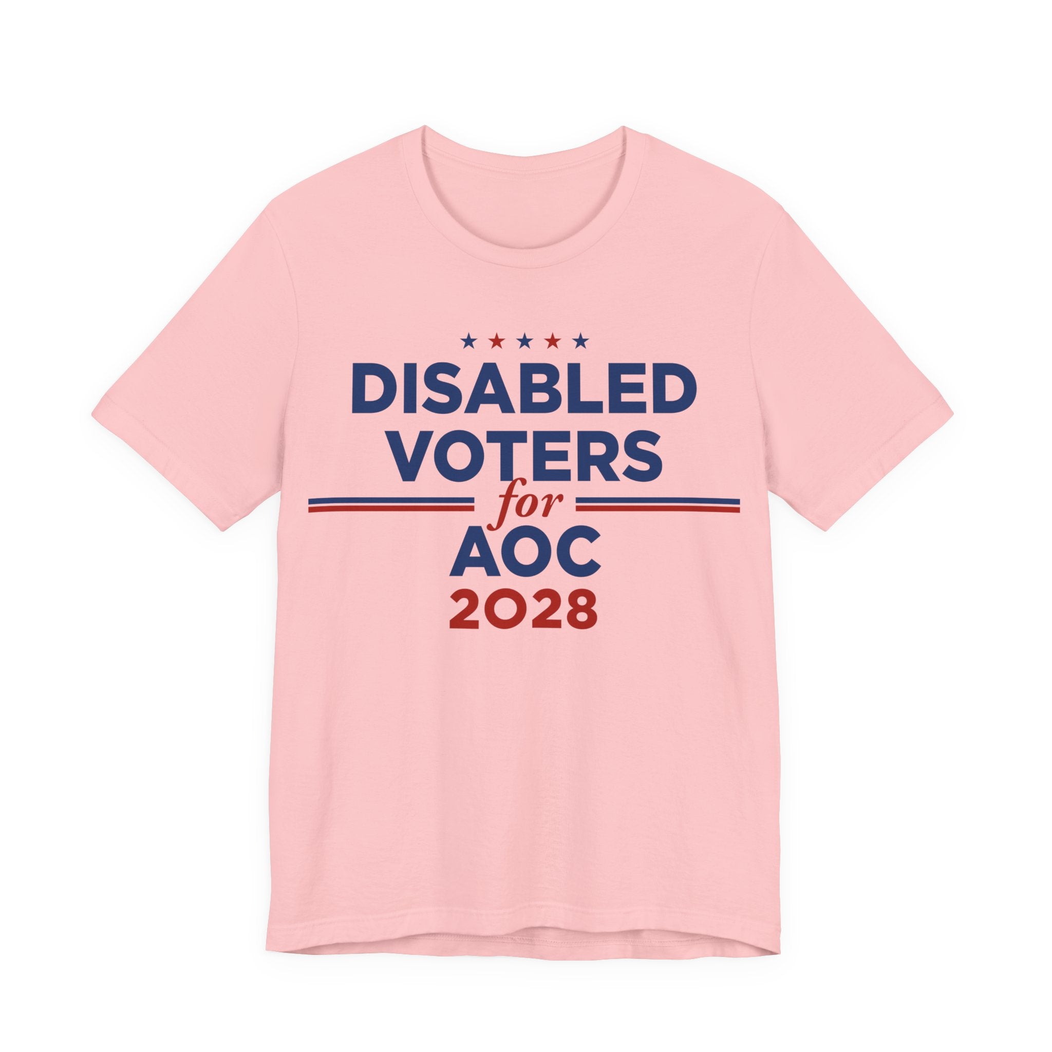Disabled Voters for AOC for President Campaign T-Shirt 2028