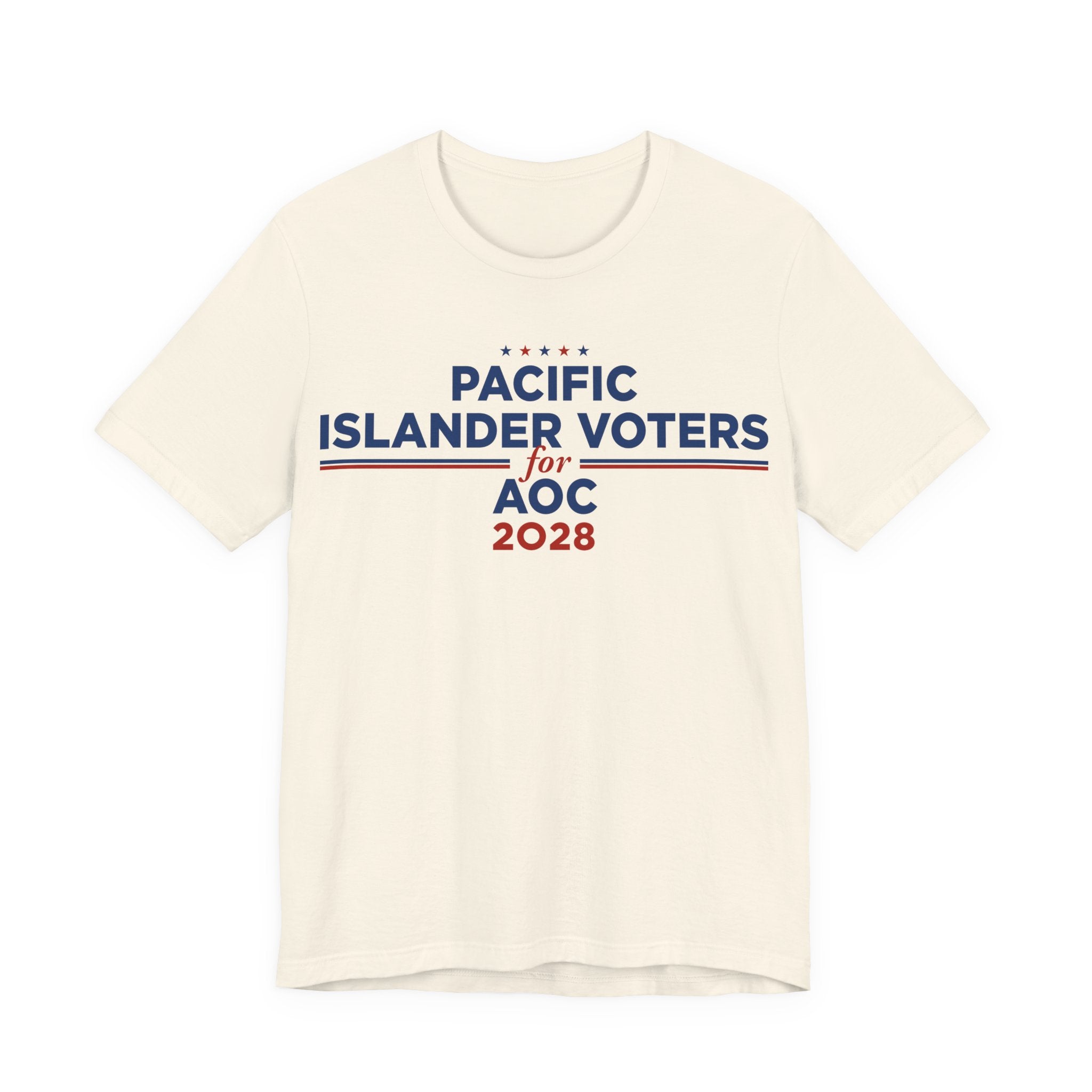 Pacific Islander Voters for AOC for President Campaign T-Shirt 2028