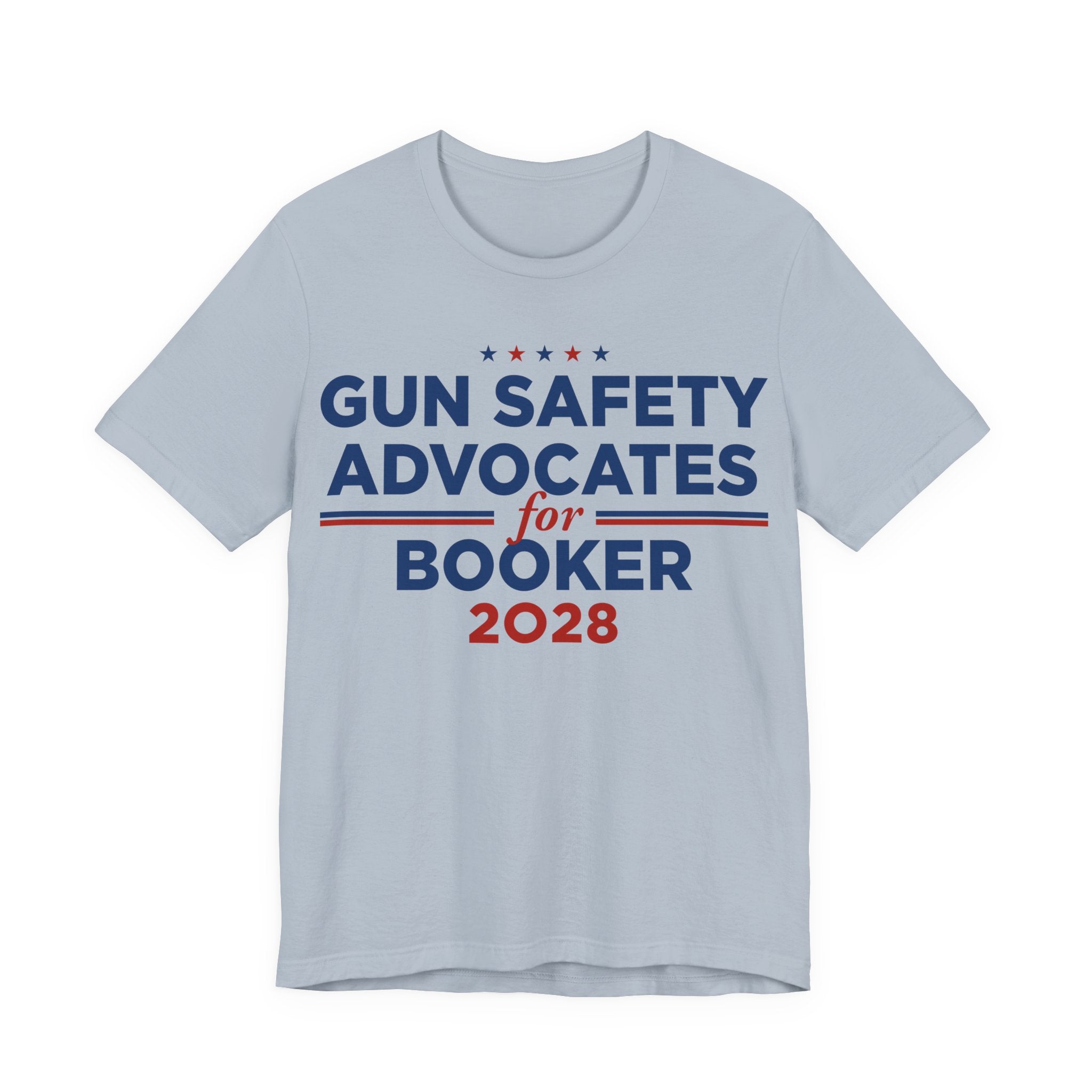 Gun Safety Advocates for Cory Booker for President Campaign T-Shirt 2028