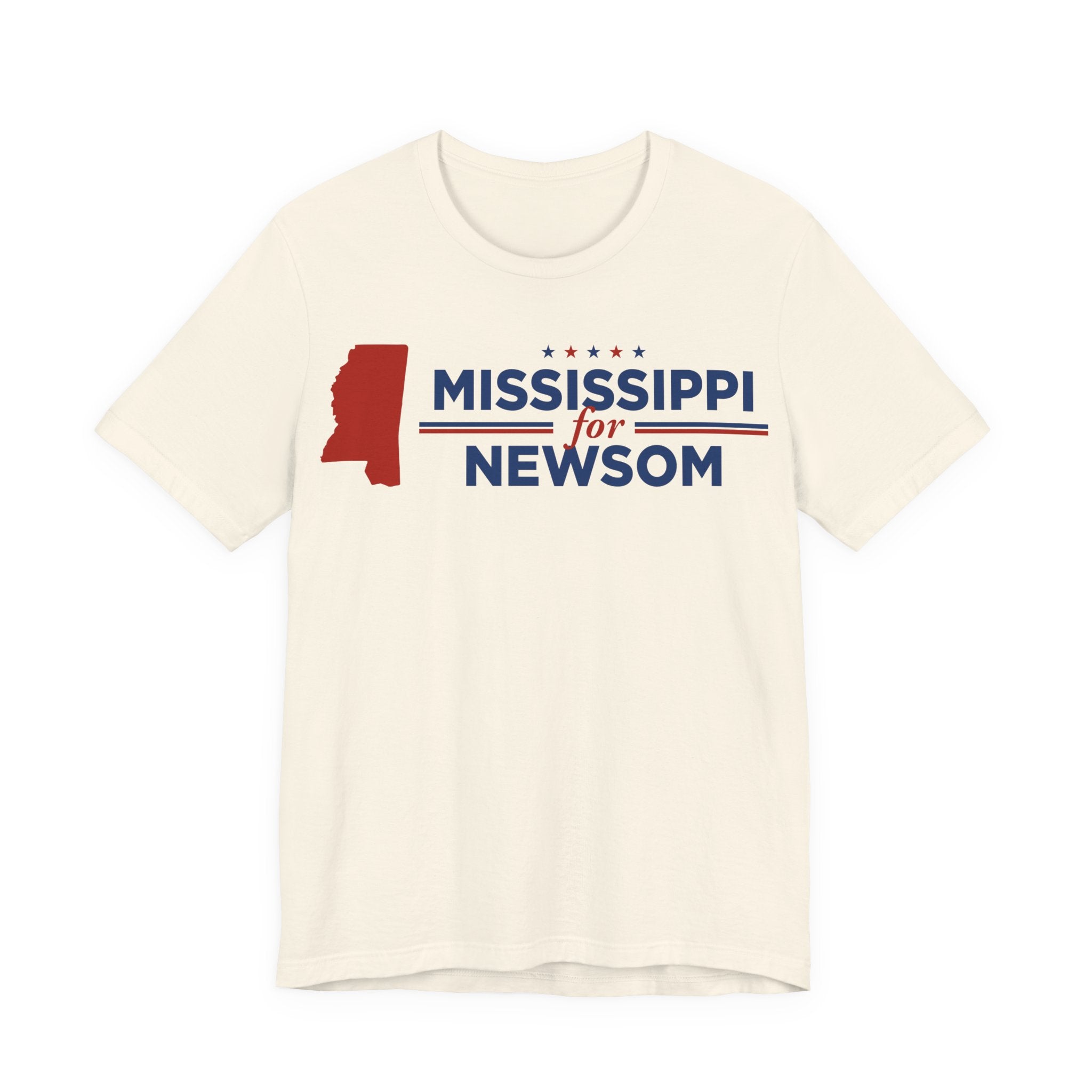Mississippi for Gavin Newsom for President Campaign T-Shirt 2028