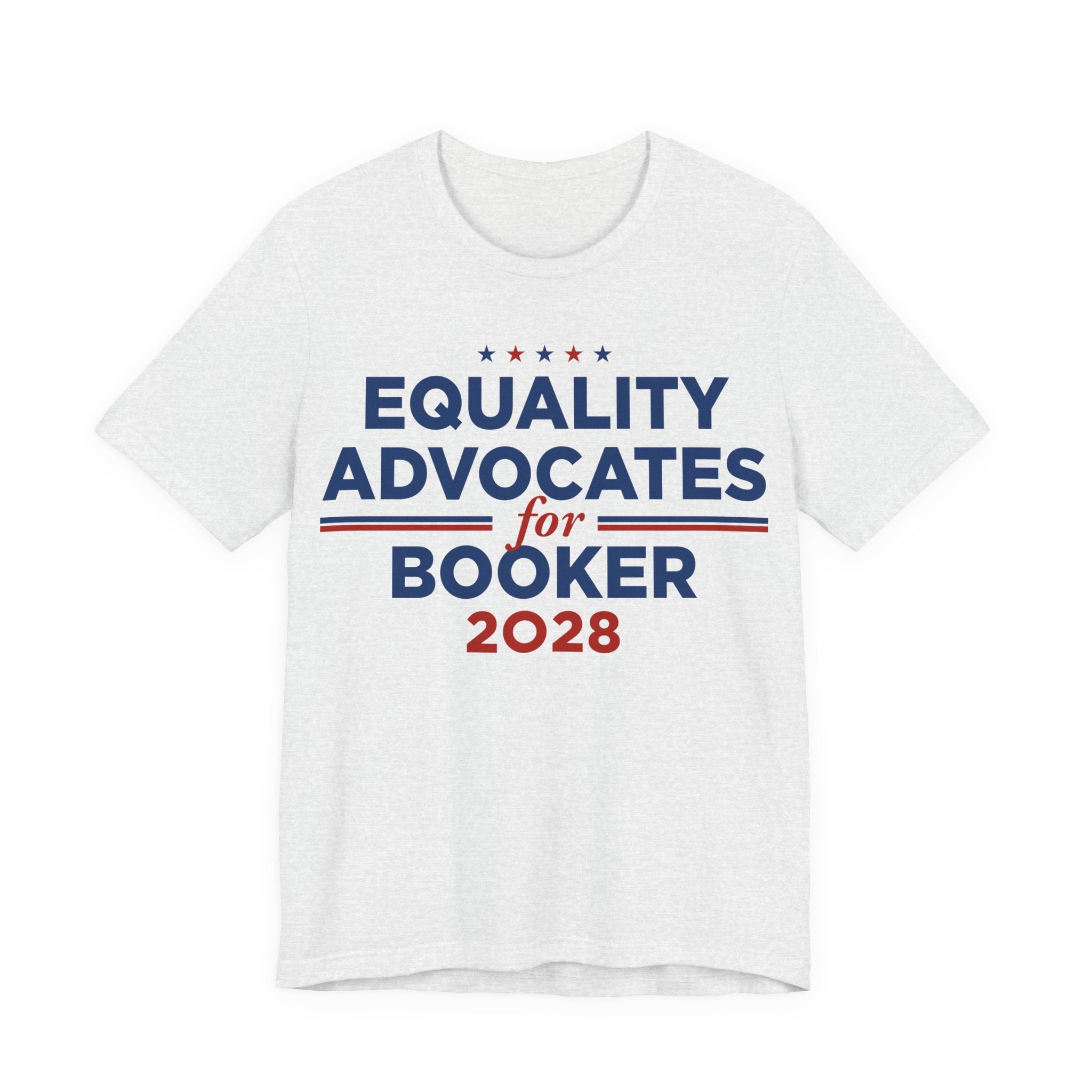 Equality Advocates for Cory Booker for President Campaign T-Shirt 2028