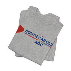South Carolina for AOC for President Campaign T-Shirt 2028