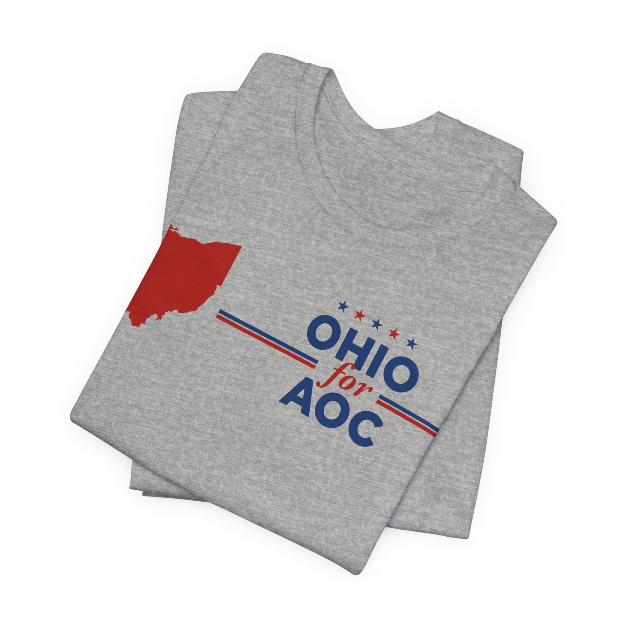 Ohio for AOC for President Campaign T-Shirt 2028