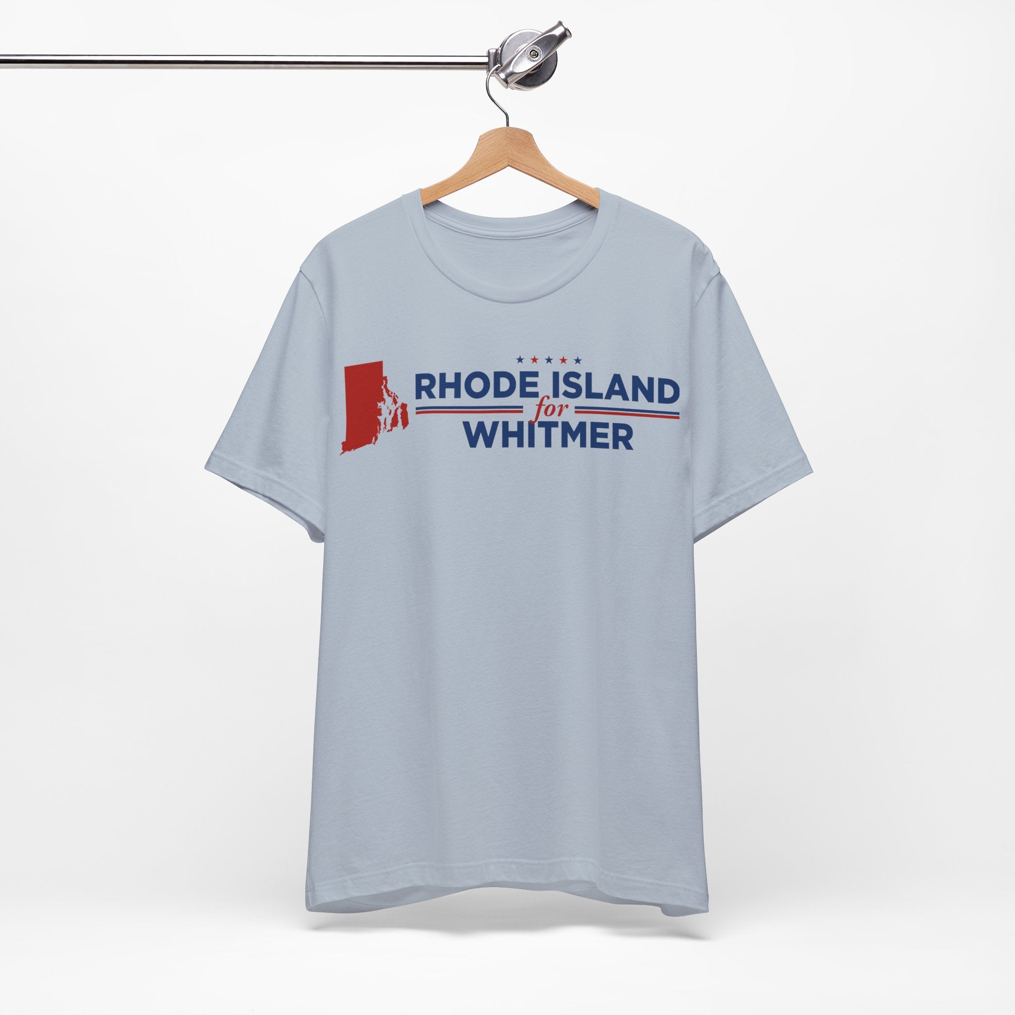 Rhode Island for Gretchen Whitmer for President Campaign T-Shirt 2028