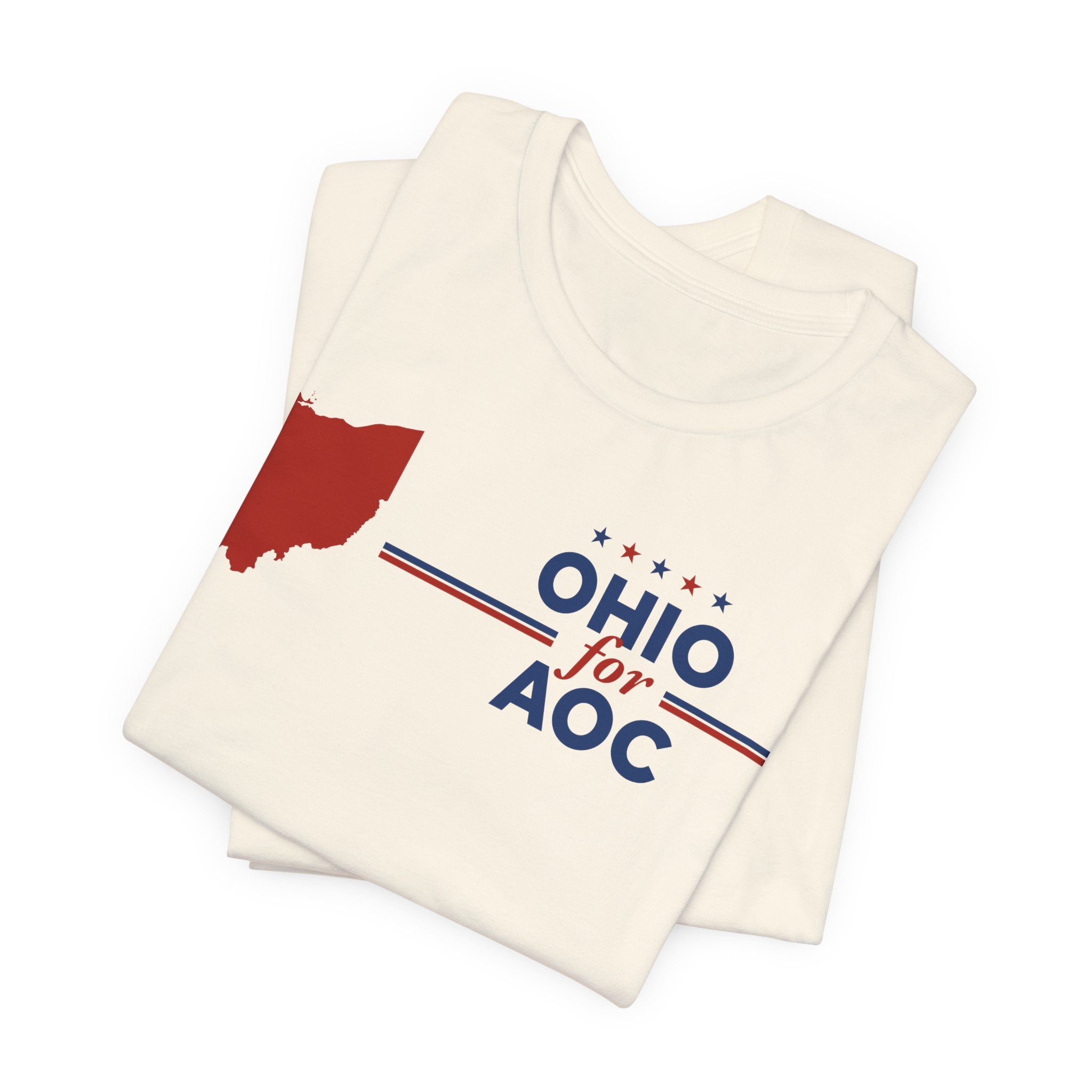 Ohio for AOC for President Campaign T-Shirt 2028
