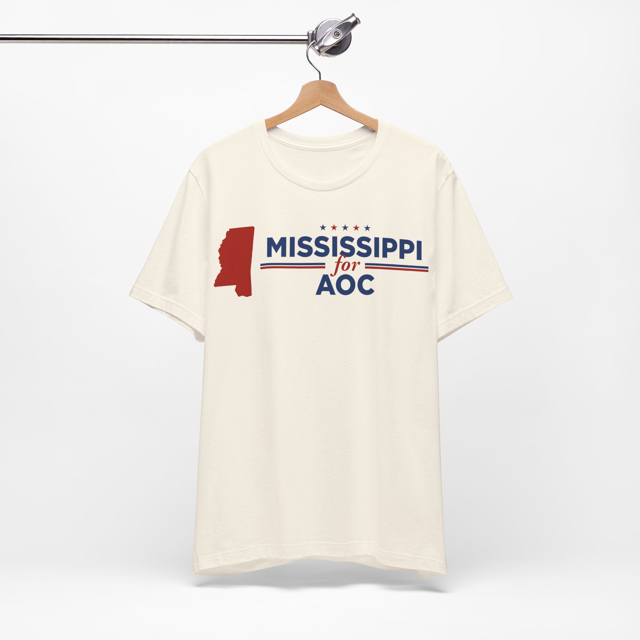 Mississippi for AOC for President Campaign T-Shirt 2028