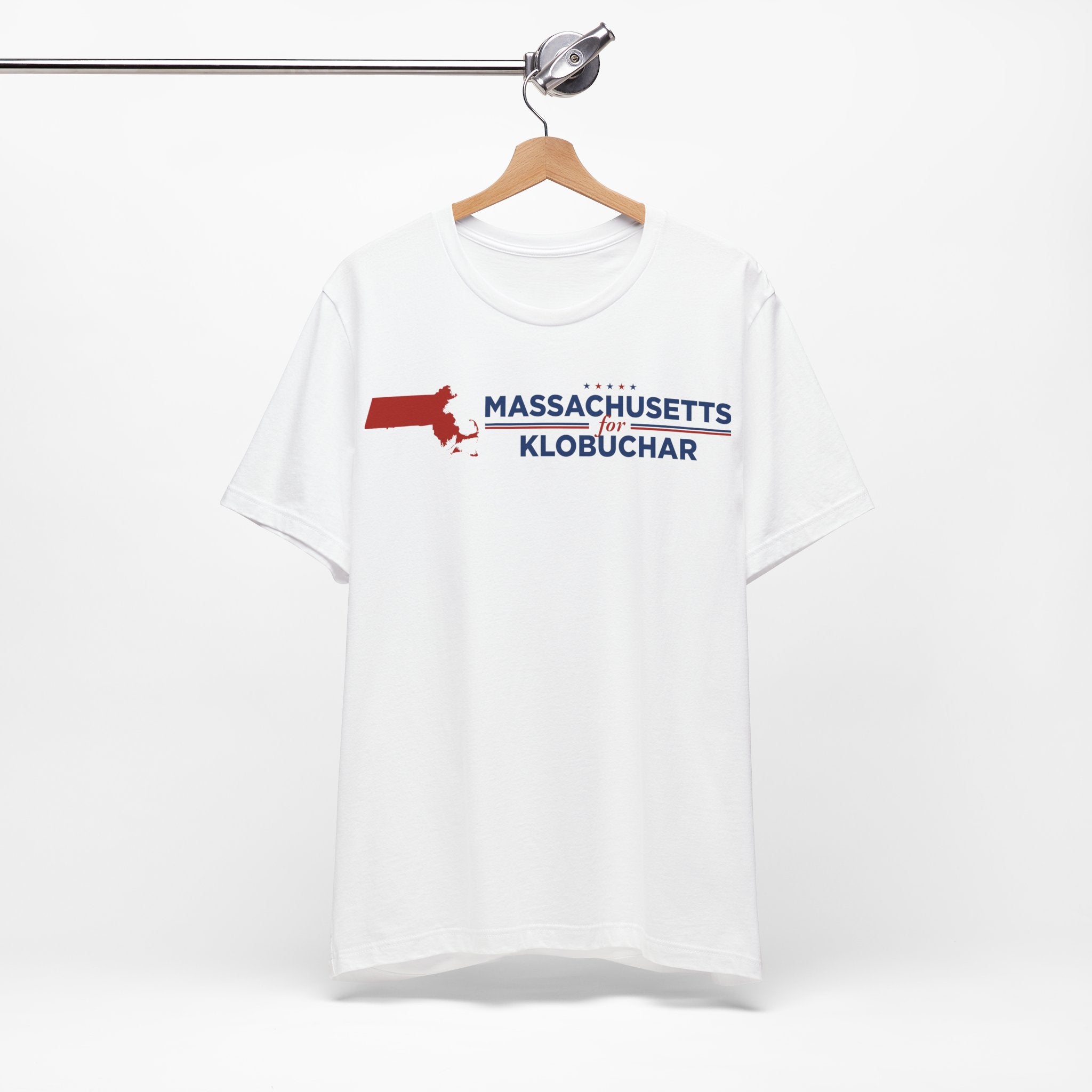 Massachusetts for Amy Klobuchar for President Campaign T-Shirt 2028