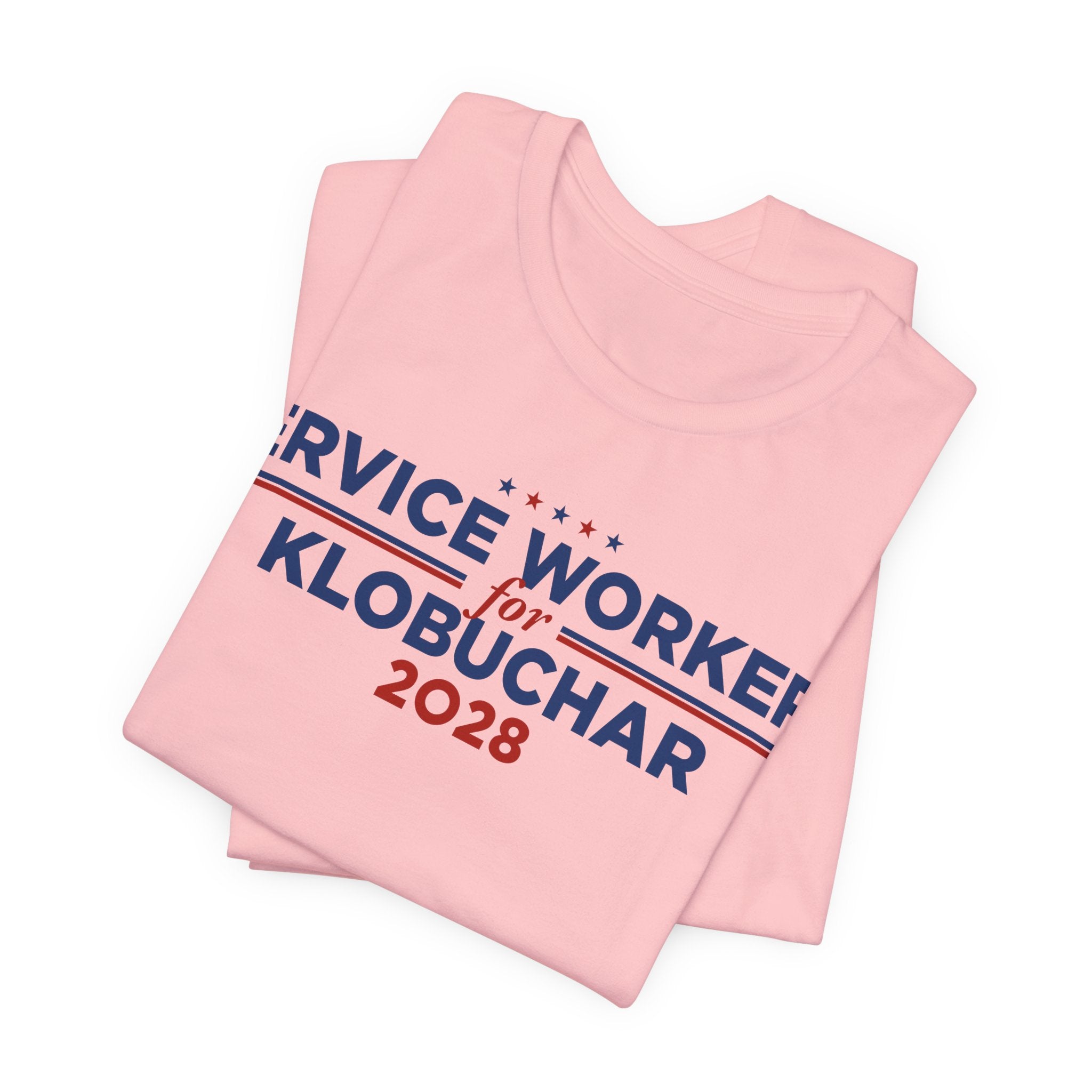 Service Workers for Amy Klobuchar for President Campaign T-Shirt 2028