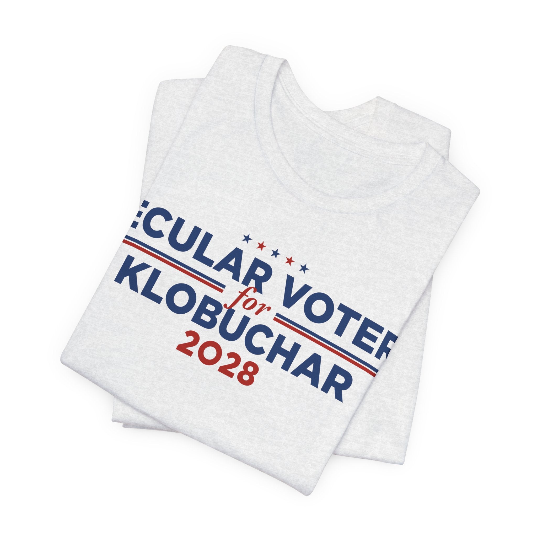 Secular Voters for Amy Klobuchar for President Campaign T-Shirt 2028