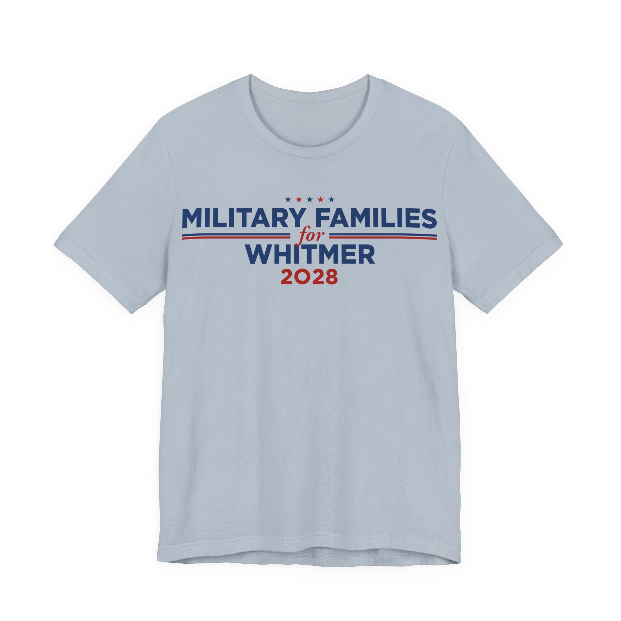 Military Families for Gretchen Whitmer for President Campaign T-Shirt 2028