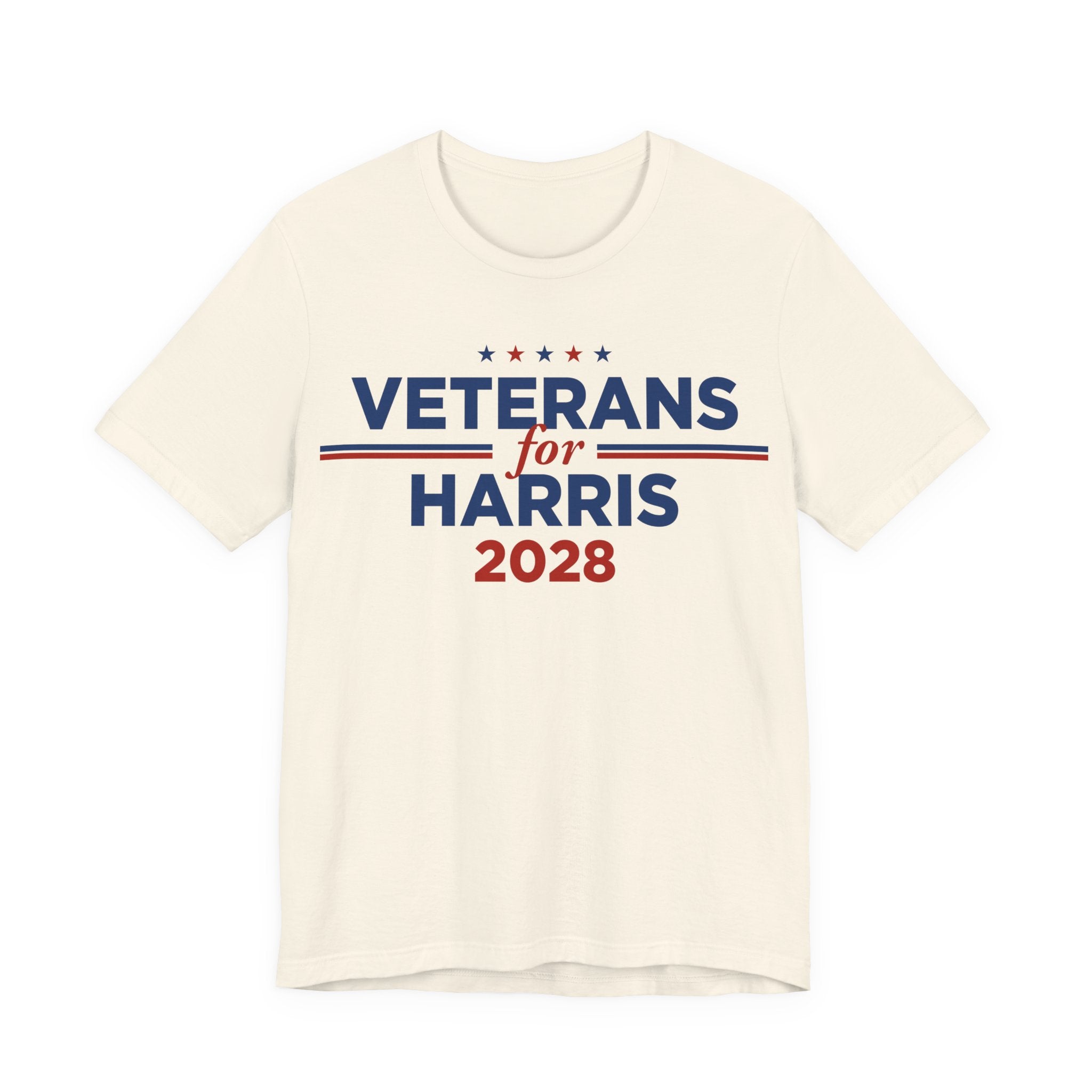 Veterans for Kamala Harris for President Campaign T-Shirt 2028