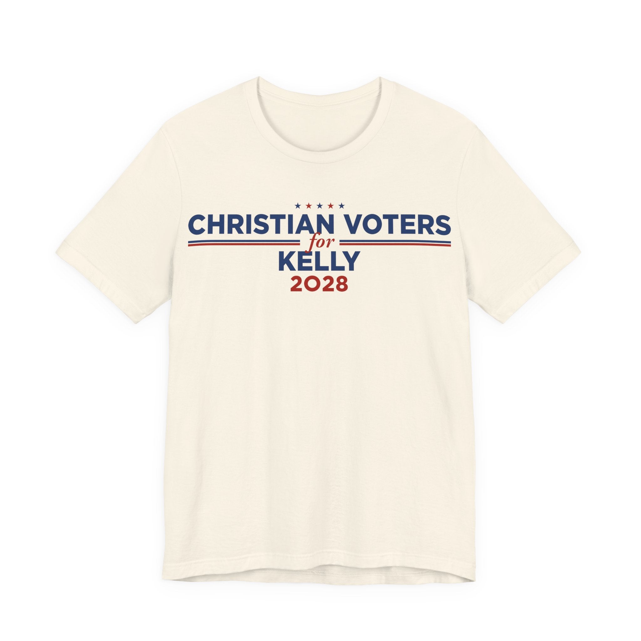 Christian Voters for Mark Kelly for President Campaign T-Shirt 2028