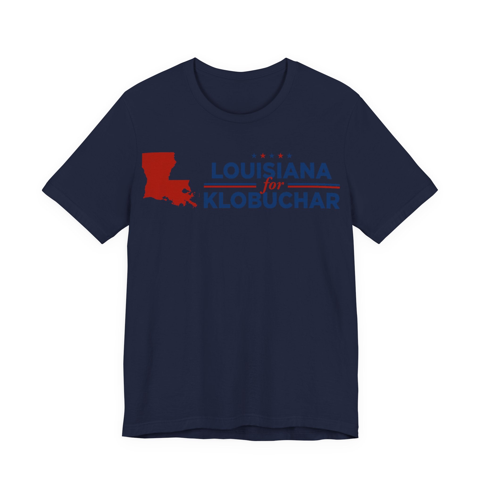Louisiana for Amy Klobuchar for President Campaign T-Shirt 2028