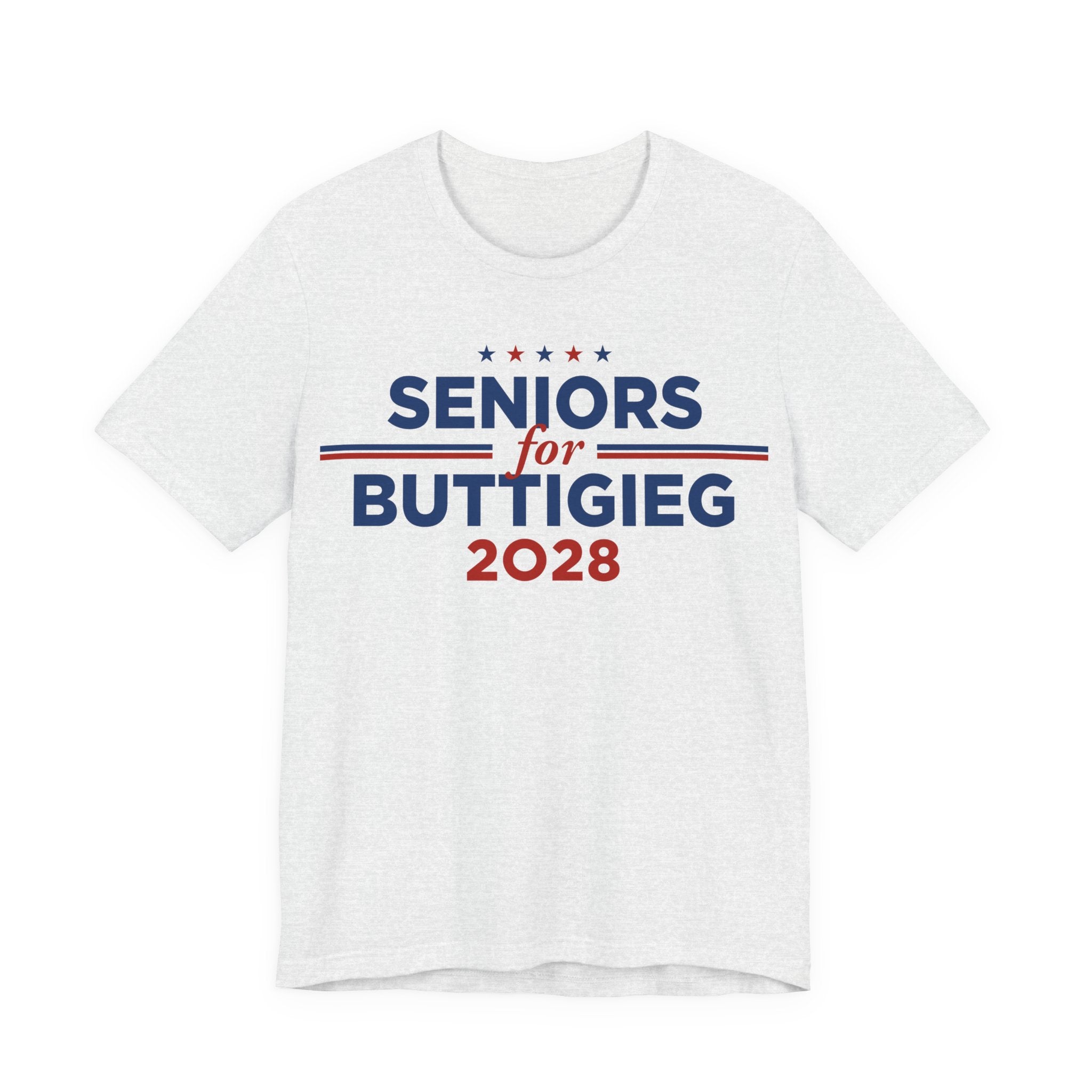 Seniors for Pete Buttigieg for President Campaign T-Shirt 2028