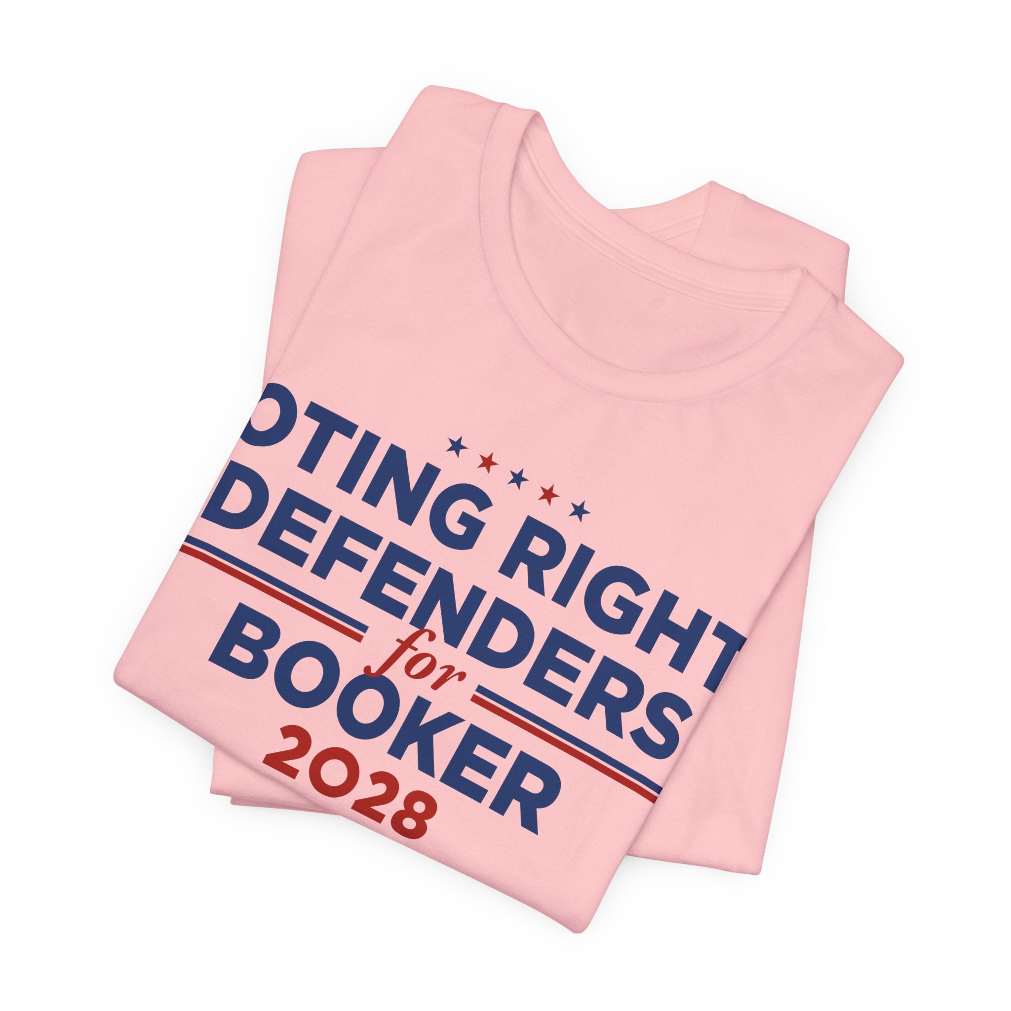 Voting Rights Defenders Cory Booker for President Campaign T-Shirt 2028