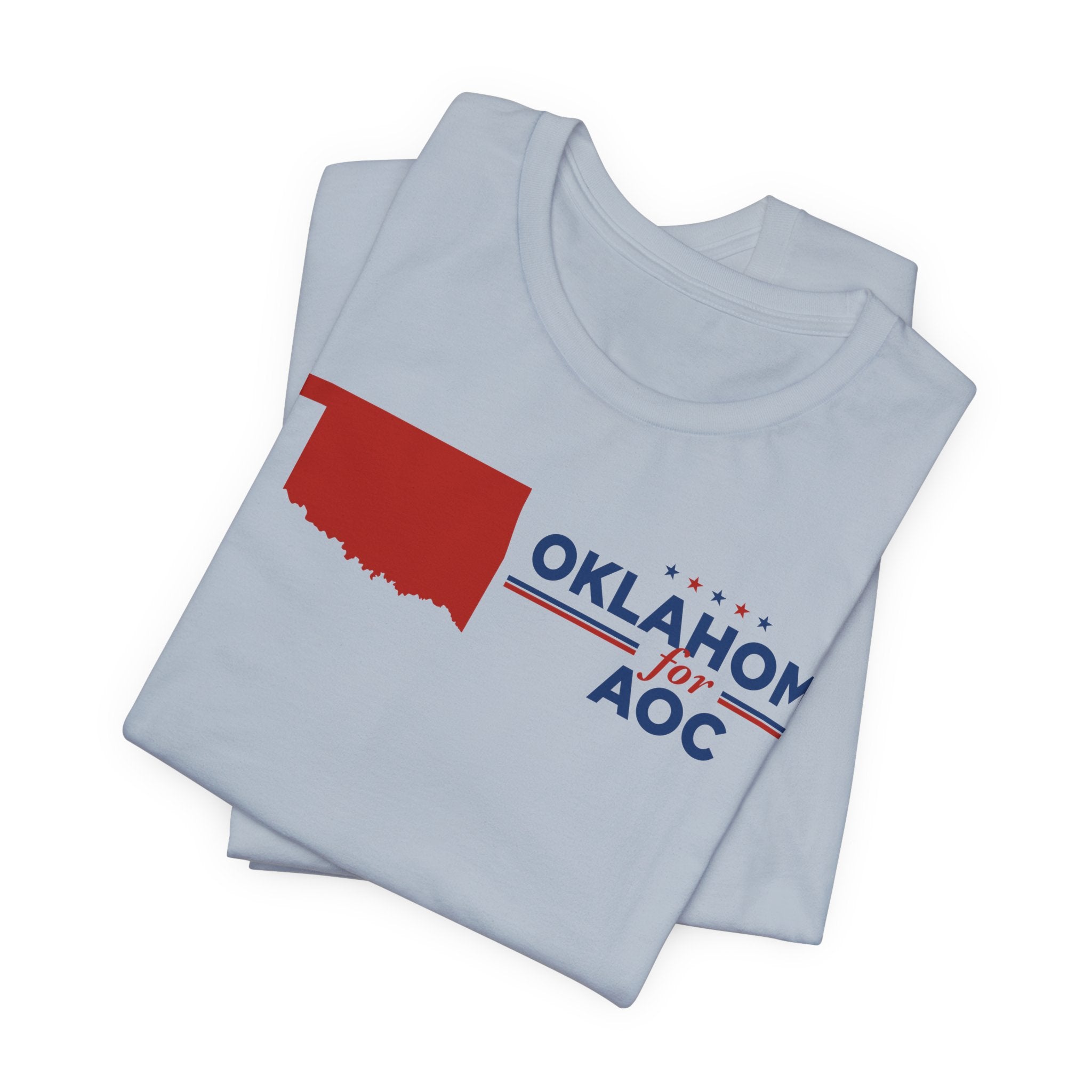 Oklahoma for AOC for President Campaign T-Shirt 2028