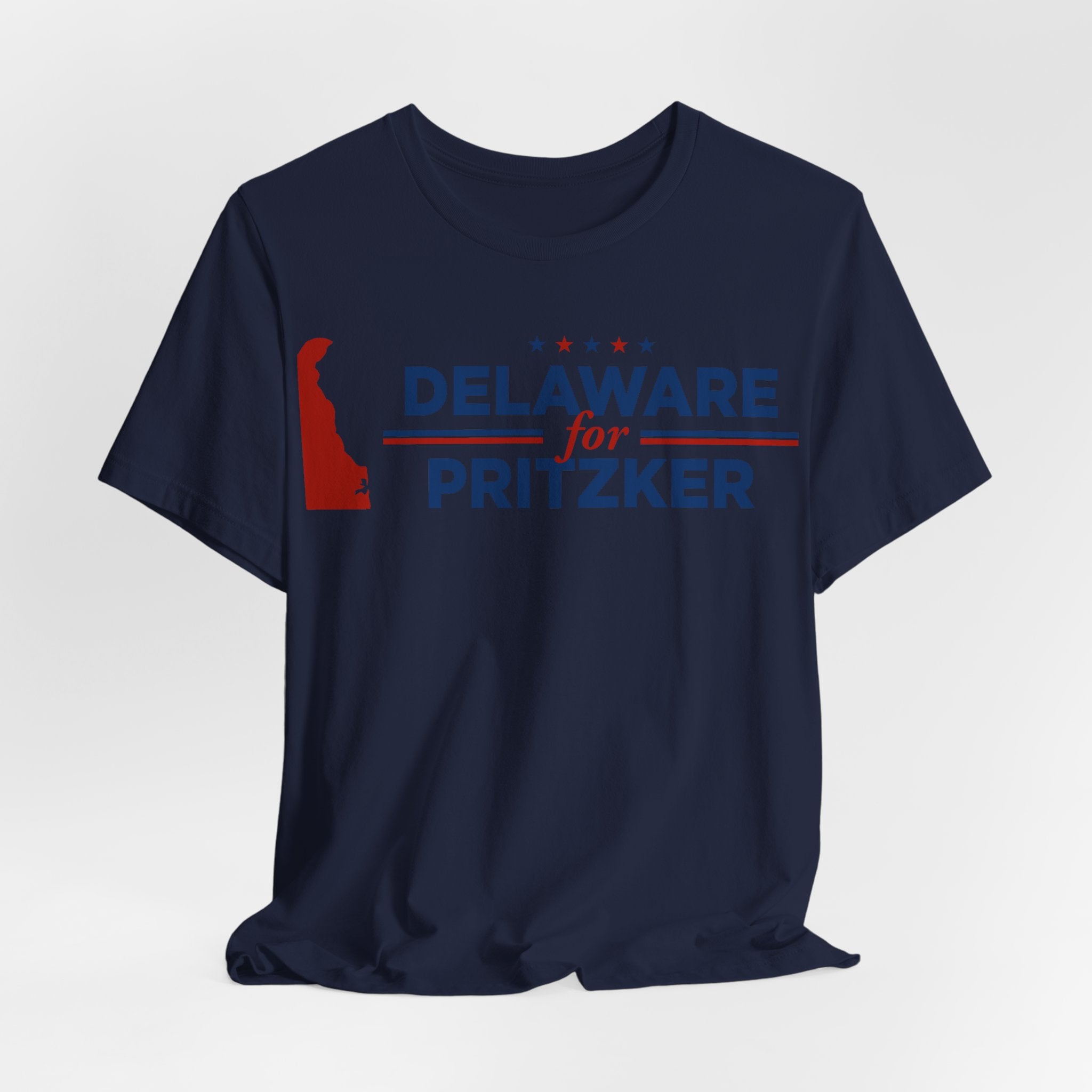 Delaware for J.B. Pritzker for President Campaign T-Shirt 2028