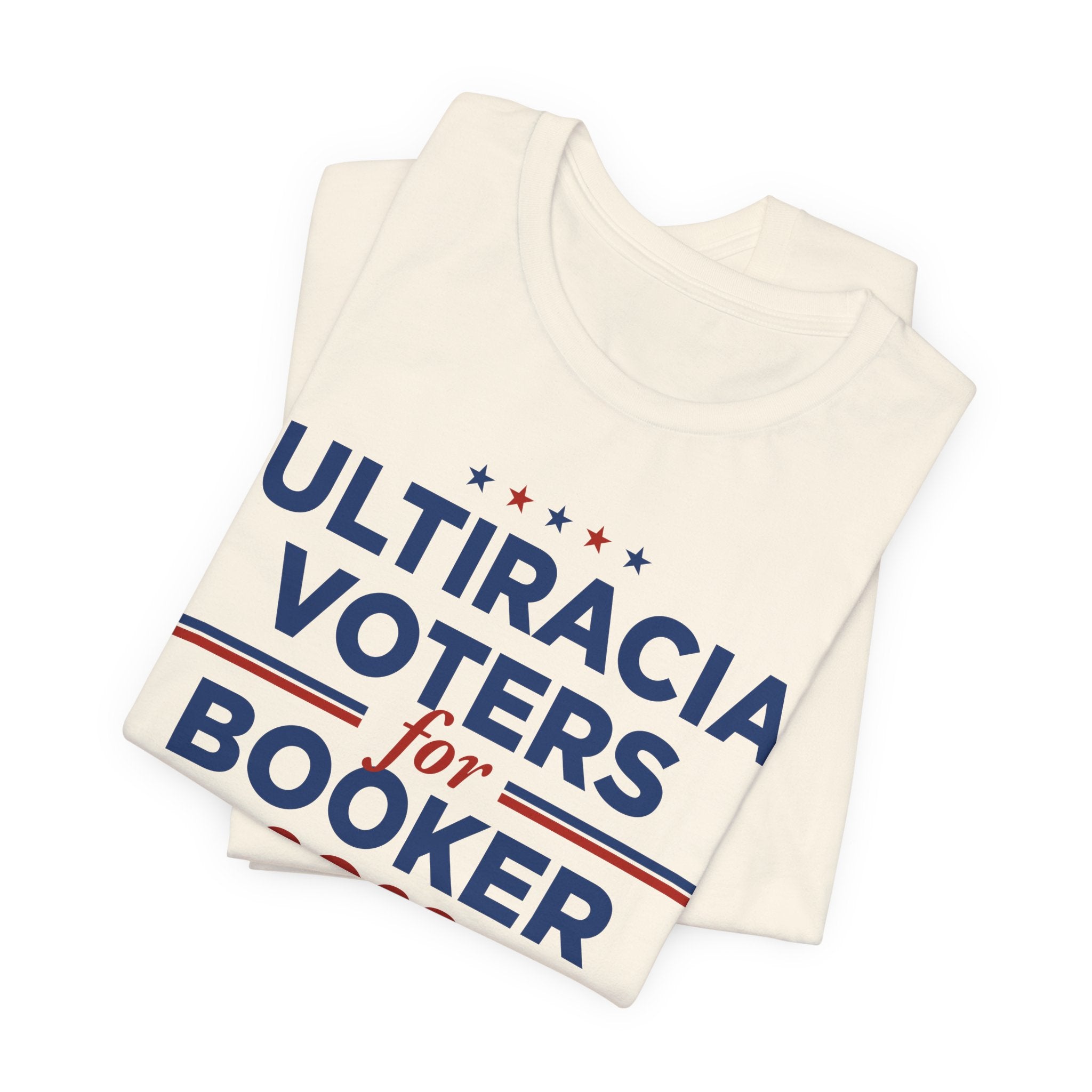 Multiracial Voters for Cory Booker for President Campaign T-Shirt 2028
