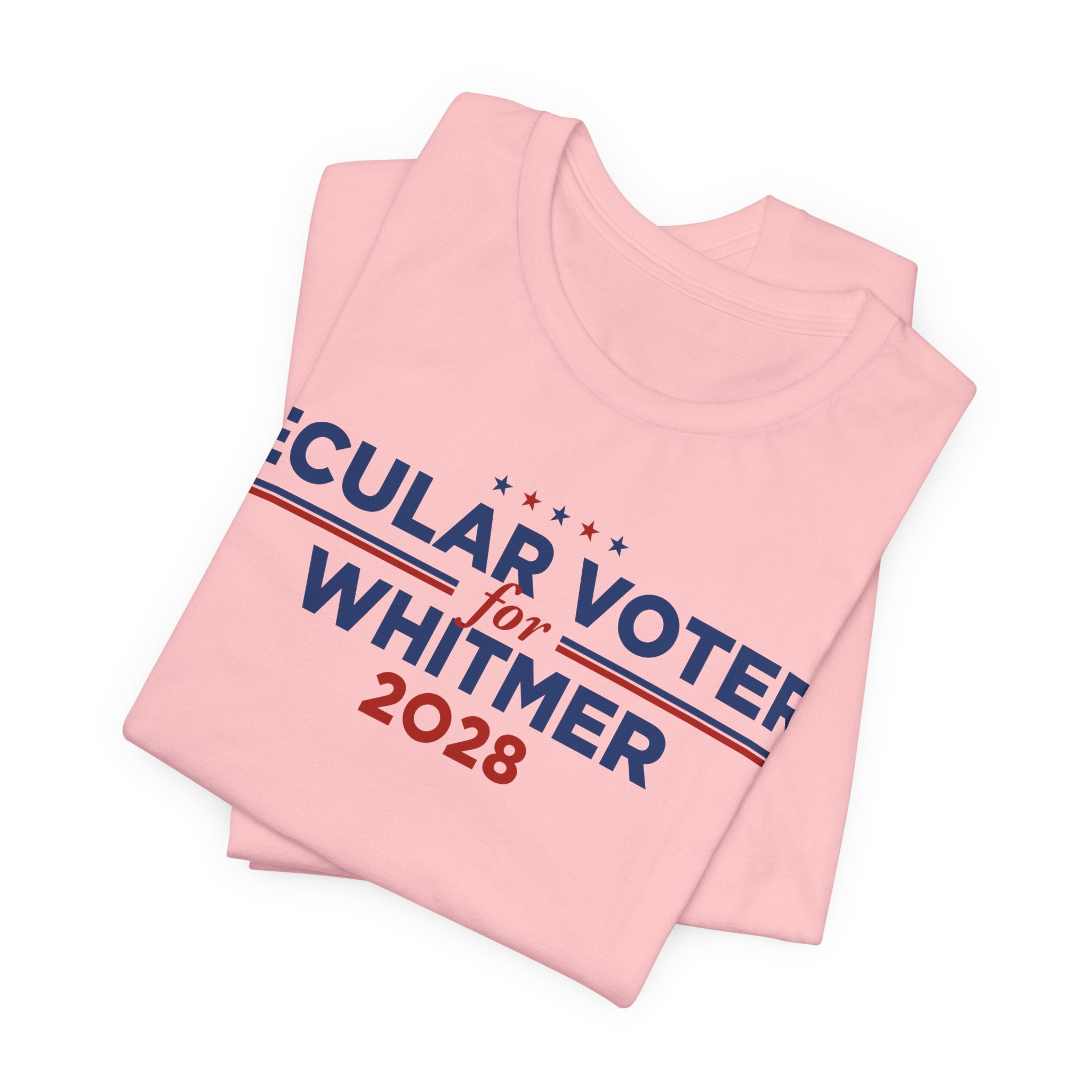 Secular Voters for Gretchen Whitmer for President Campaign T-Shirt 2028