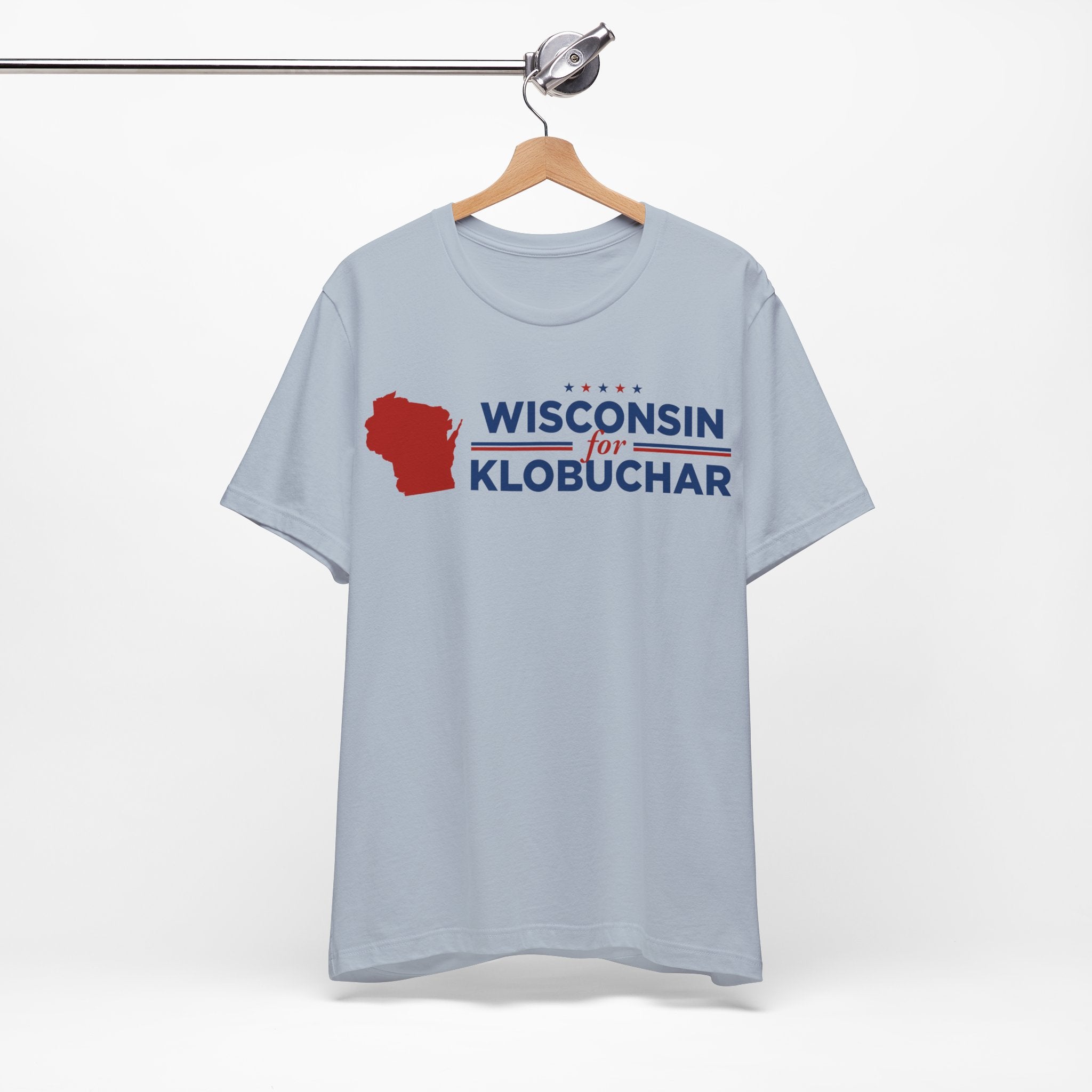 Wisconsin for Amy Klobuchar for President Campaign T-Shirt 2028