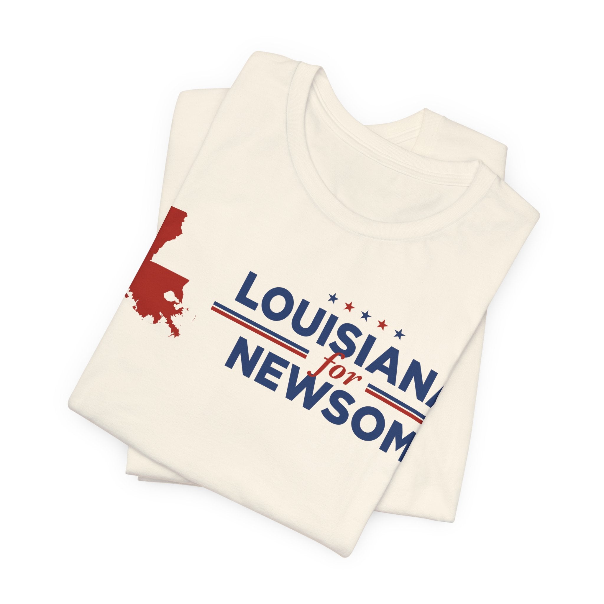 Louisiana for Gavin Newsom for President Campaign T-Shirt 2028