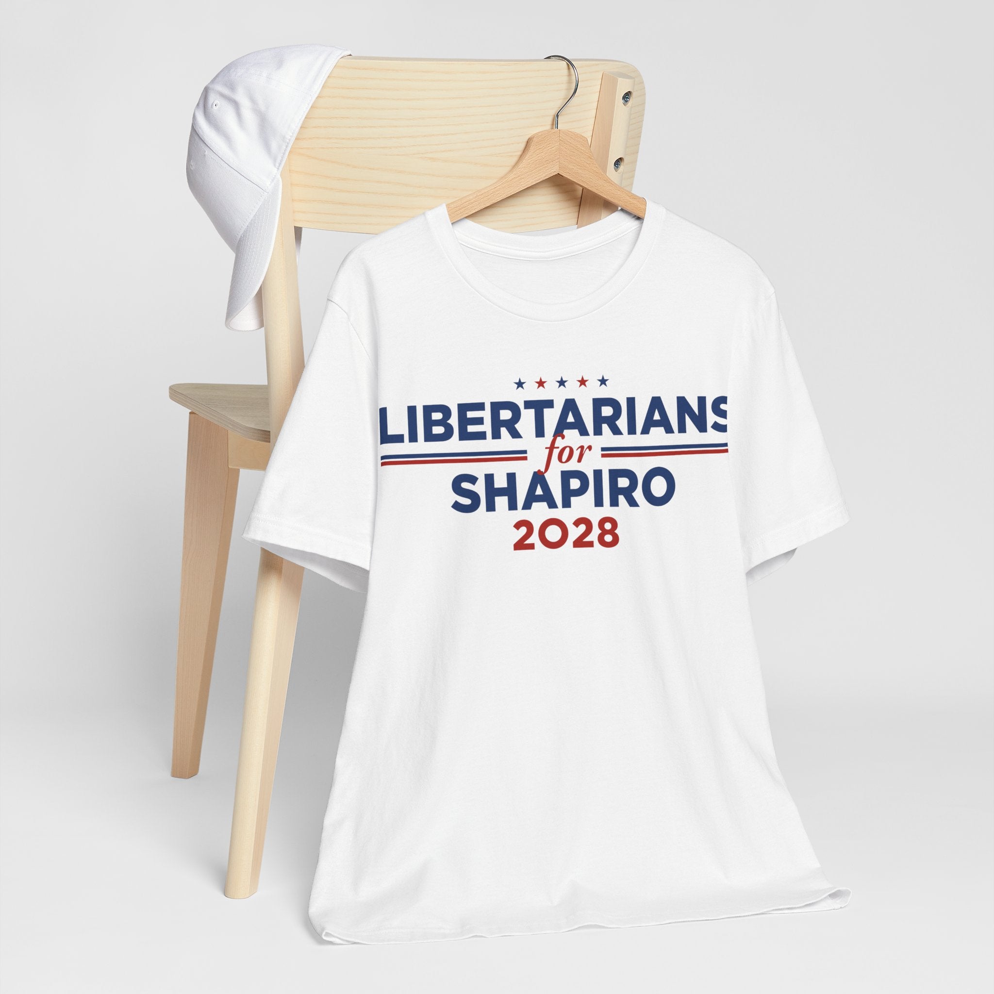 Libertarians for Josh Shapiro for President Campaign T-Shirt 2028