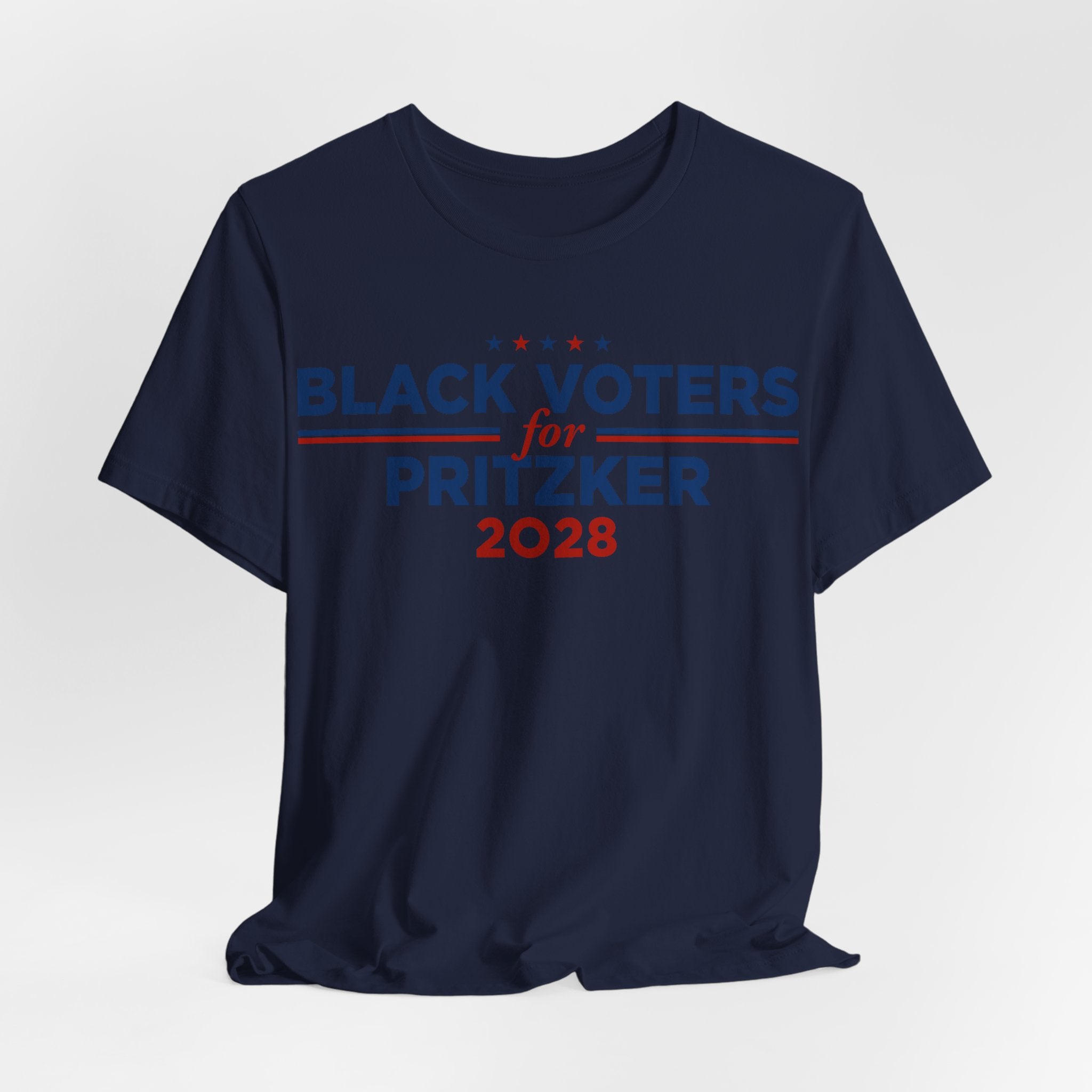 Black Voters for J.B. Priztker Campaign T-Shirt for President 2028