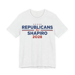 Republicans for Josh Shapiro for President Campaign T-Shirt 2028