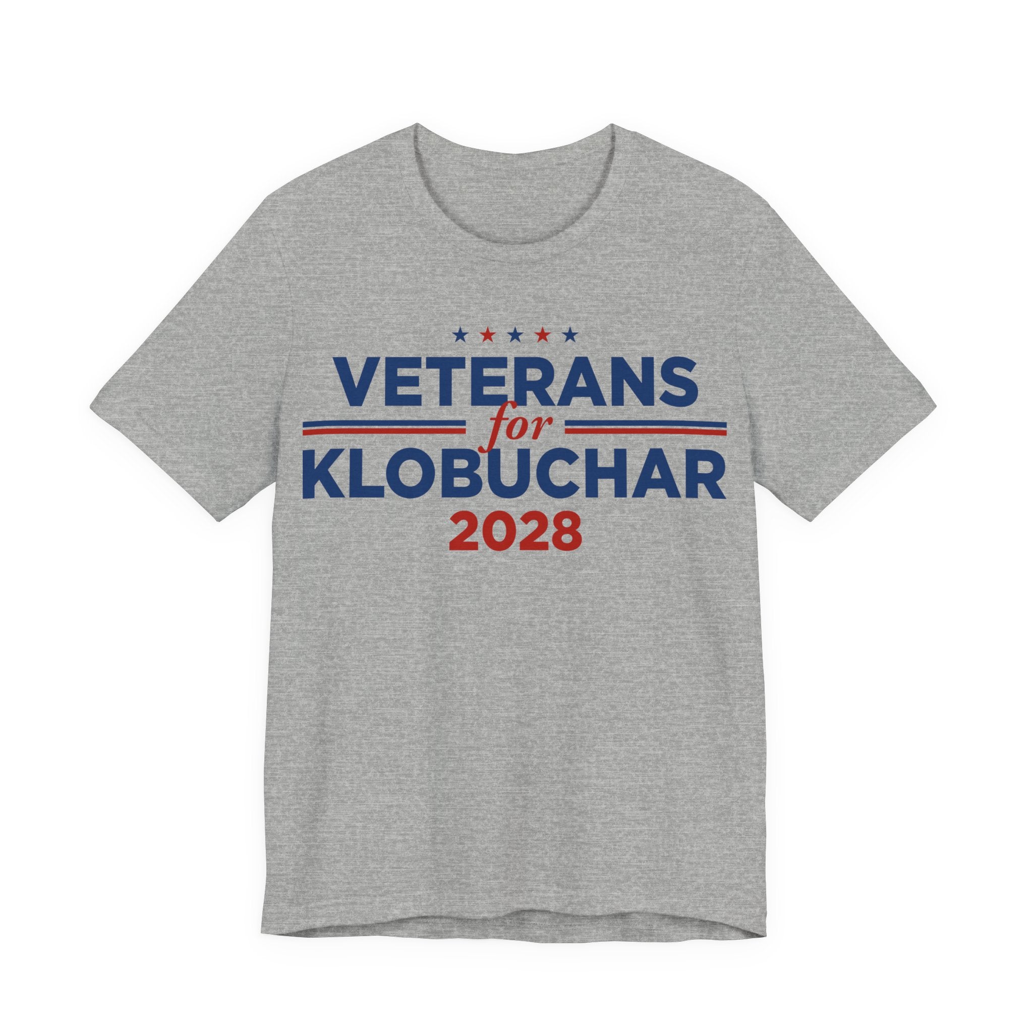 Veterans for Amy Klobuchar for President Campaign T-Shirt 2028