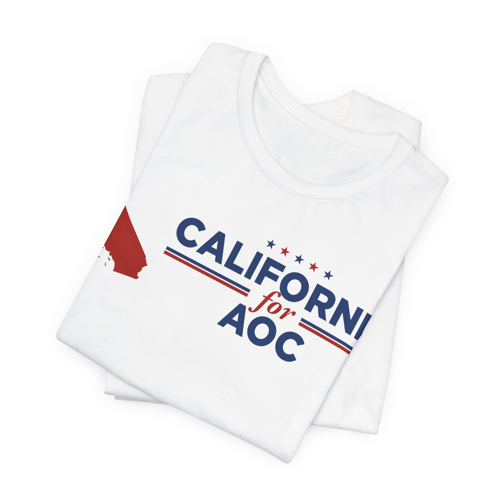 California for AOC for President Campaign T-Shirt 2028