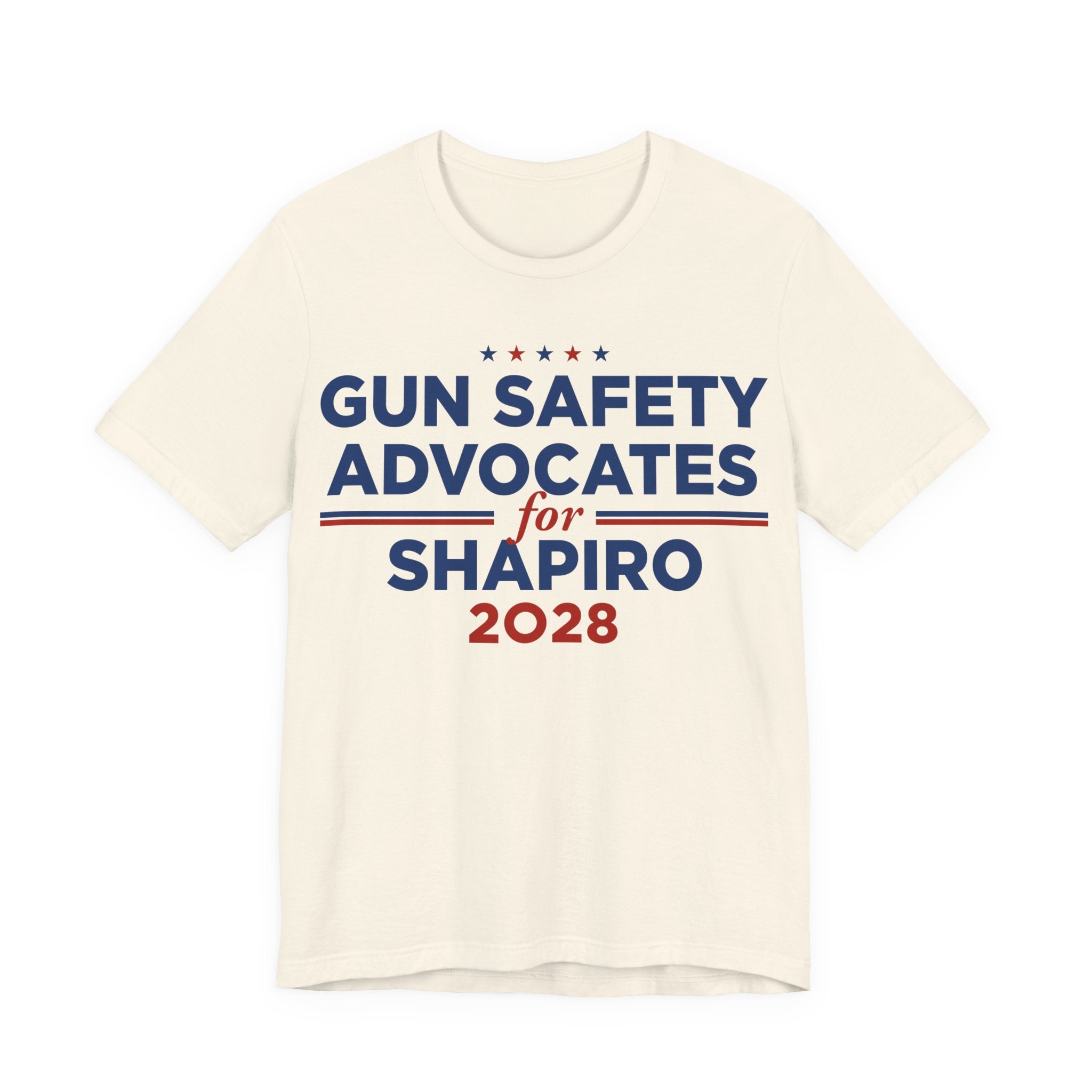 Gun Safety Advocates for Josh Shapiro for President Campaign T-Shirt 2028