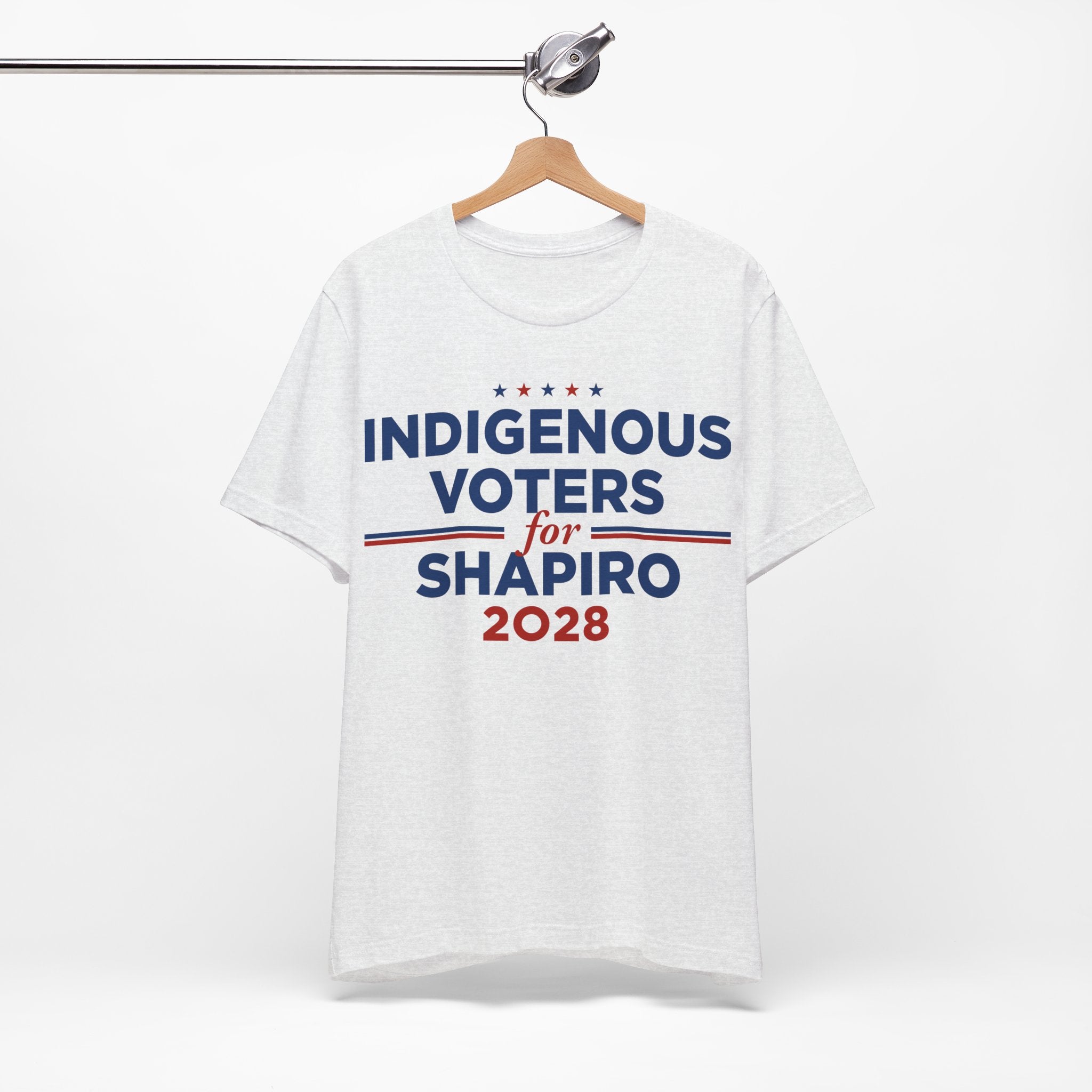 Indigenous Voters / Native Americans for Josh Shapiro for President Campaign T-Shirt 2028