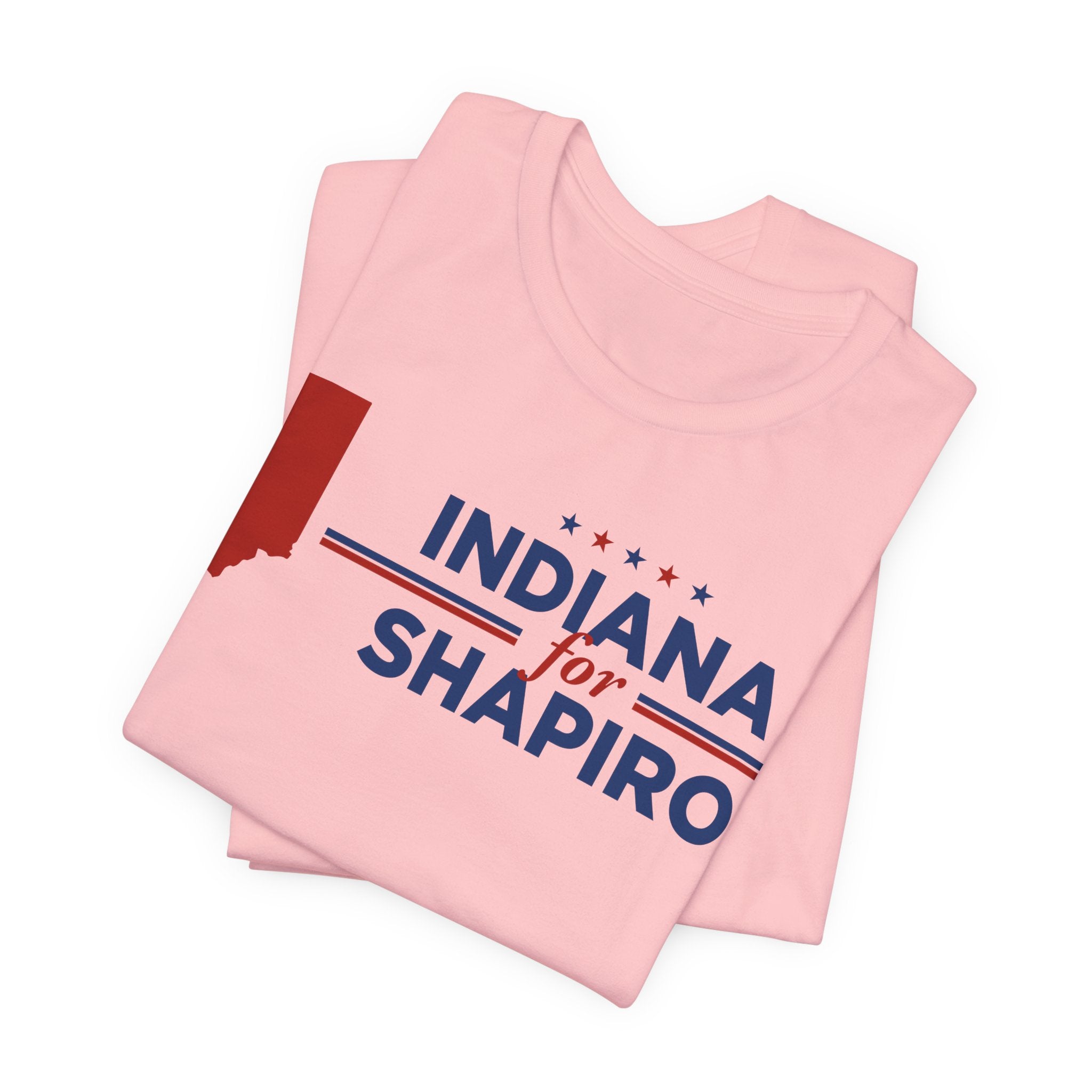 Indiana for Josh Shapiro for President Campaign T-Shirt 2028