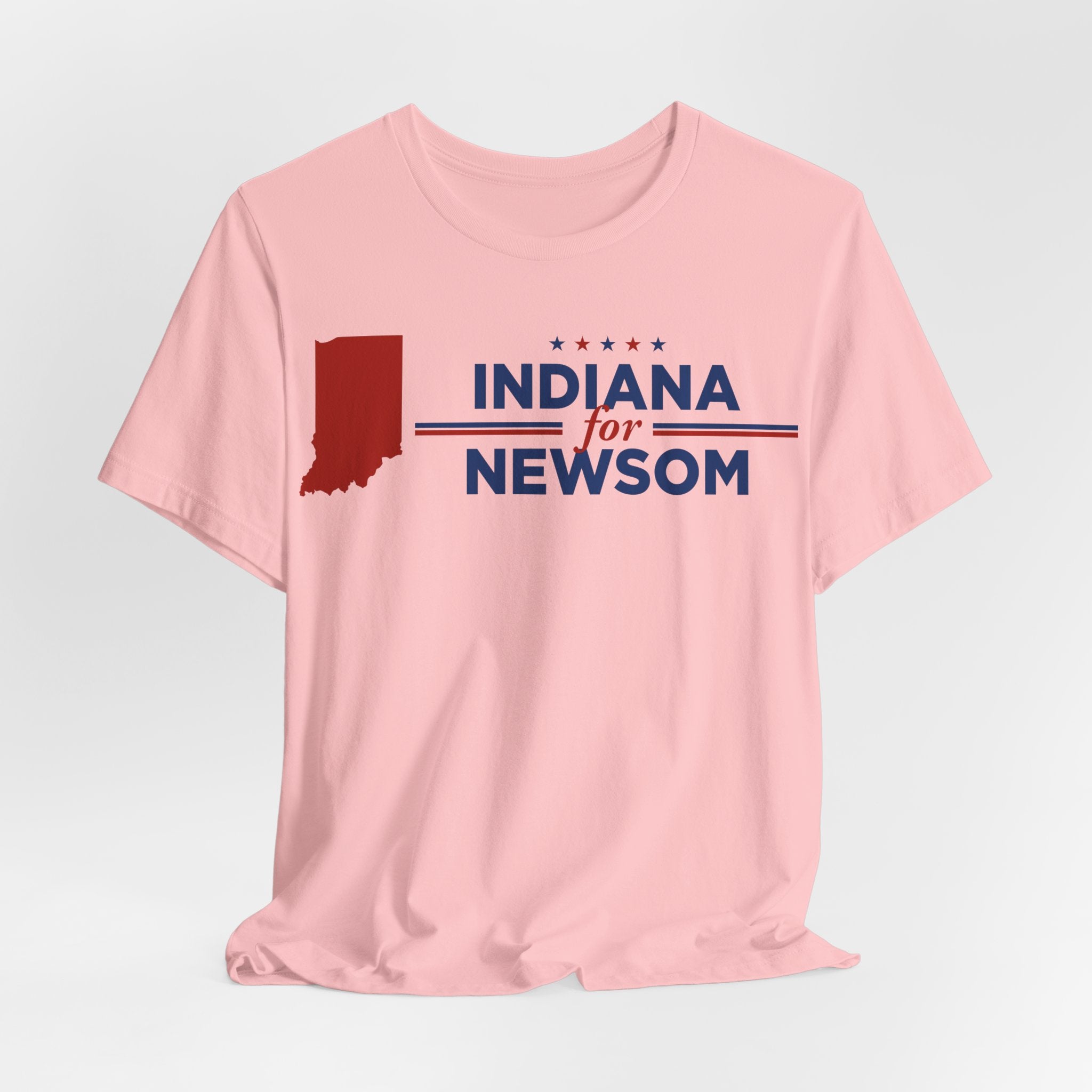 Indiana for Gavin Newsom for President Campaign T-Shirt 2028