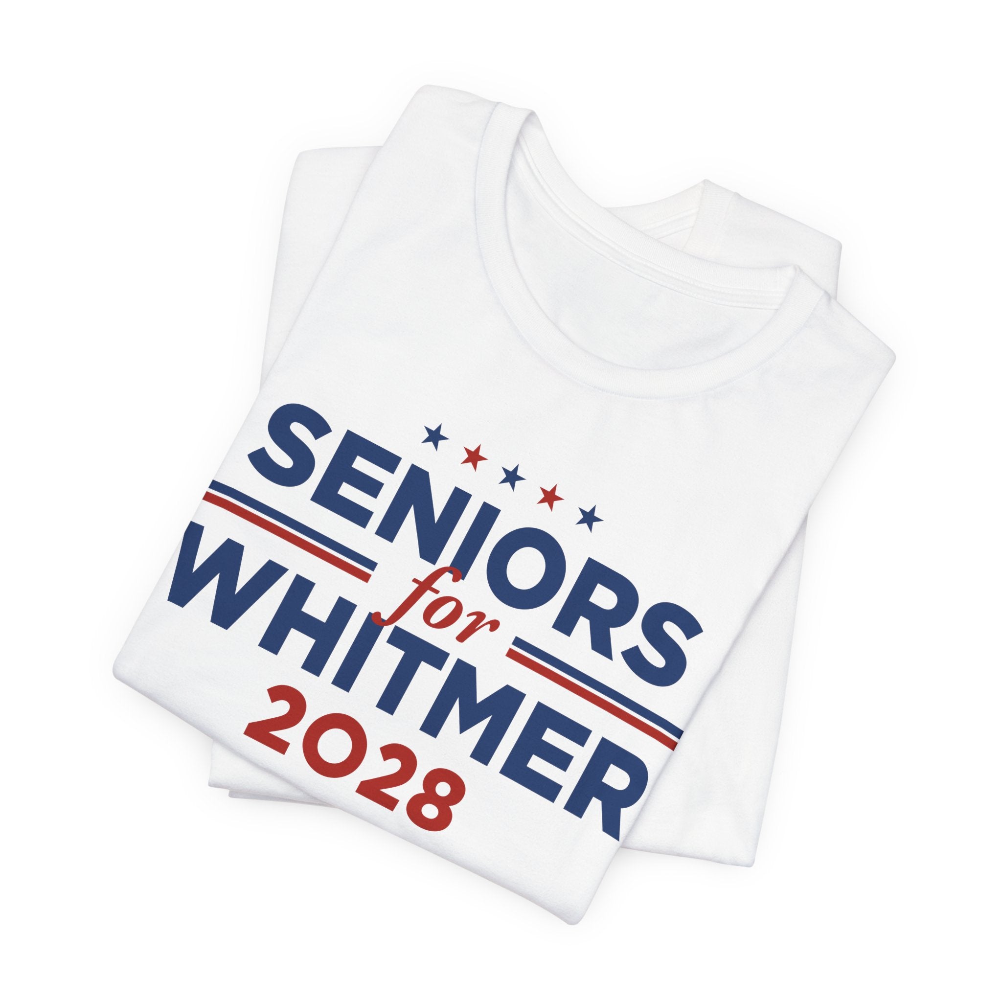 Seniors for Gretchen Whitmer for President Campaign T-Shirt 2028
