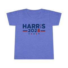 Toddler Kamala Harris Tim Walz 2028 Campaign Shirt (Youth Political Pride)