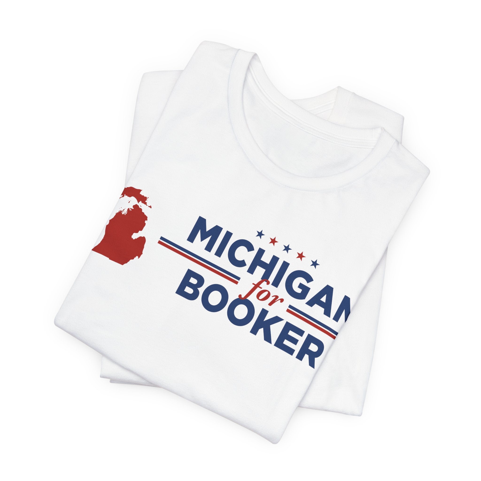 Michigan for Cory Booker for President Campaign T-Shirt 2028